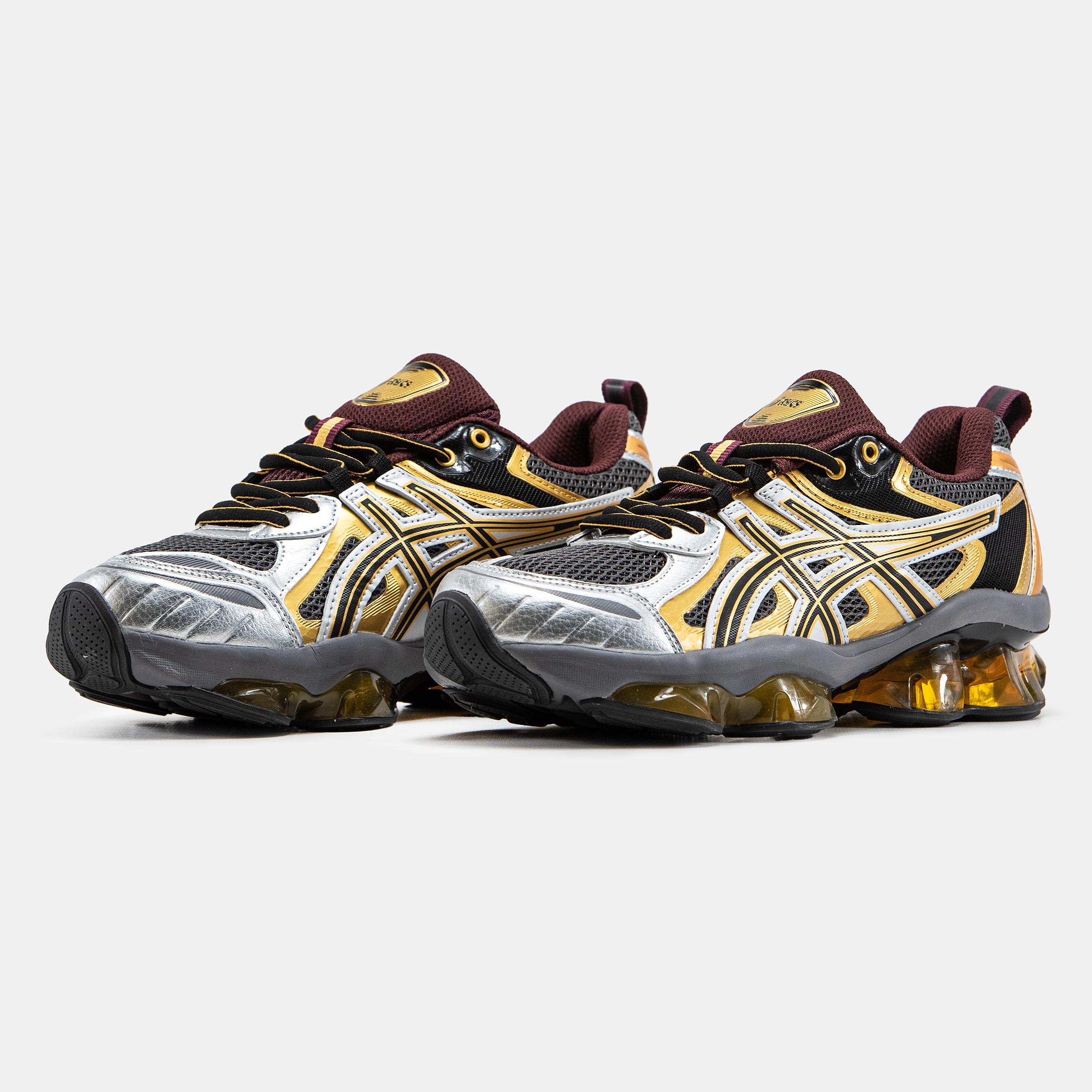 Asics Gel-Quantum Kinetic Gold Silver Burgundy - изображение 7