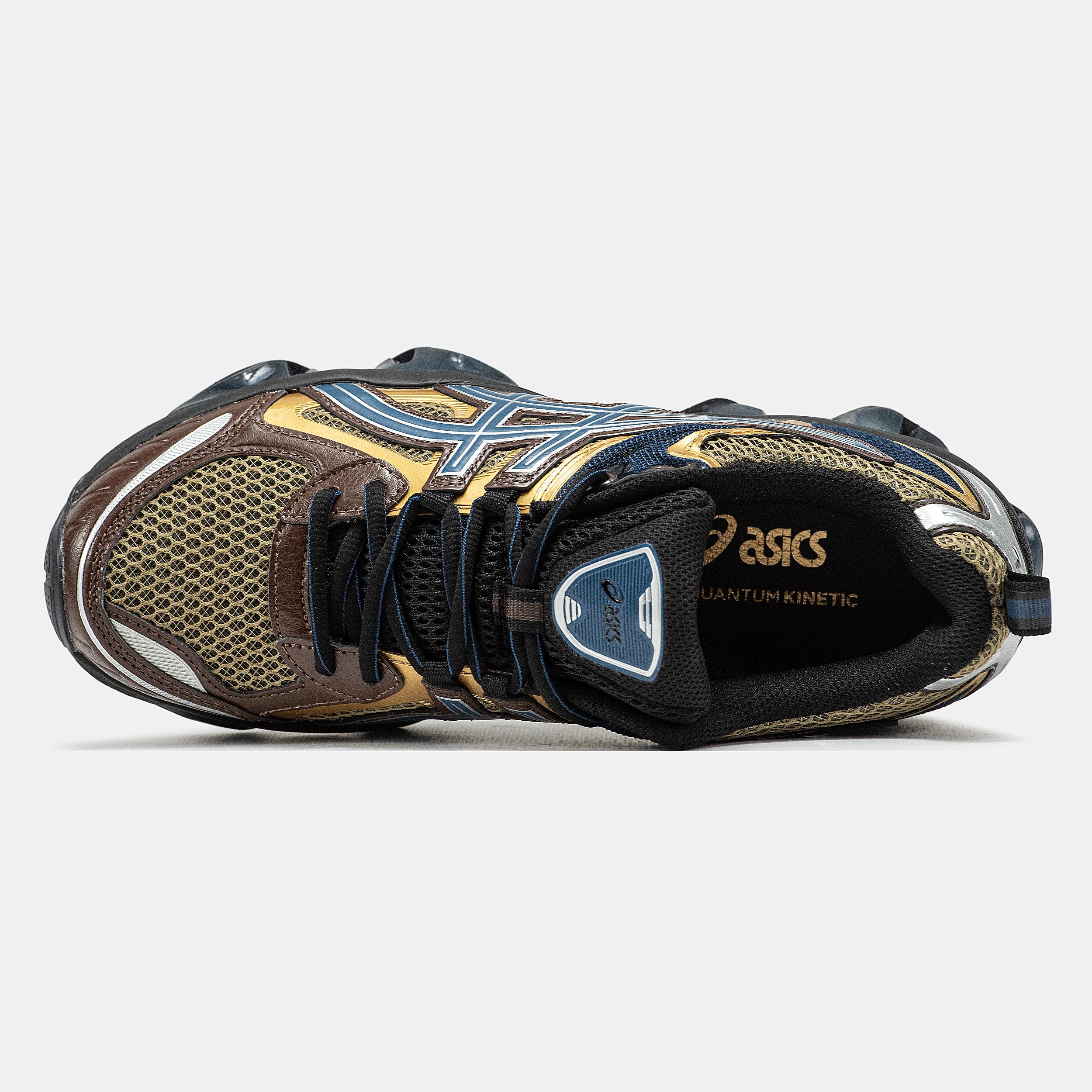 Asics Gel-Quantum Kinetic "Gold Navy Brown" - изображение 3