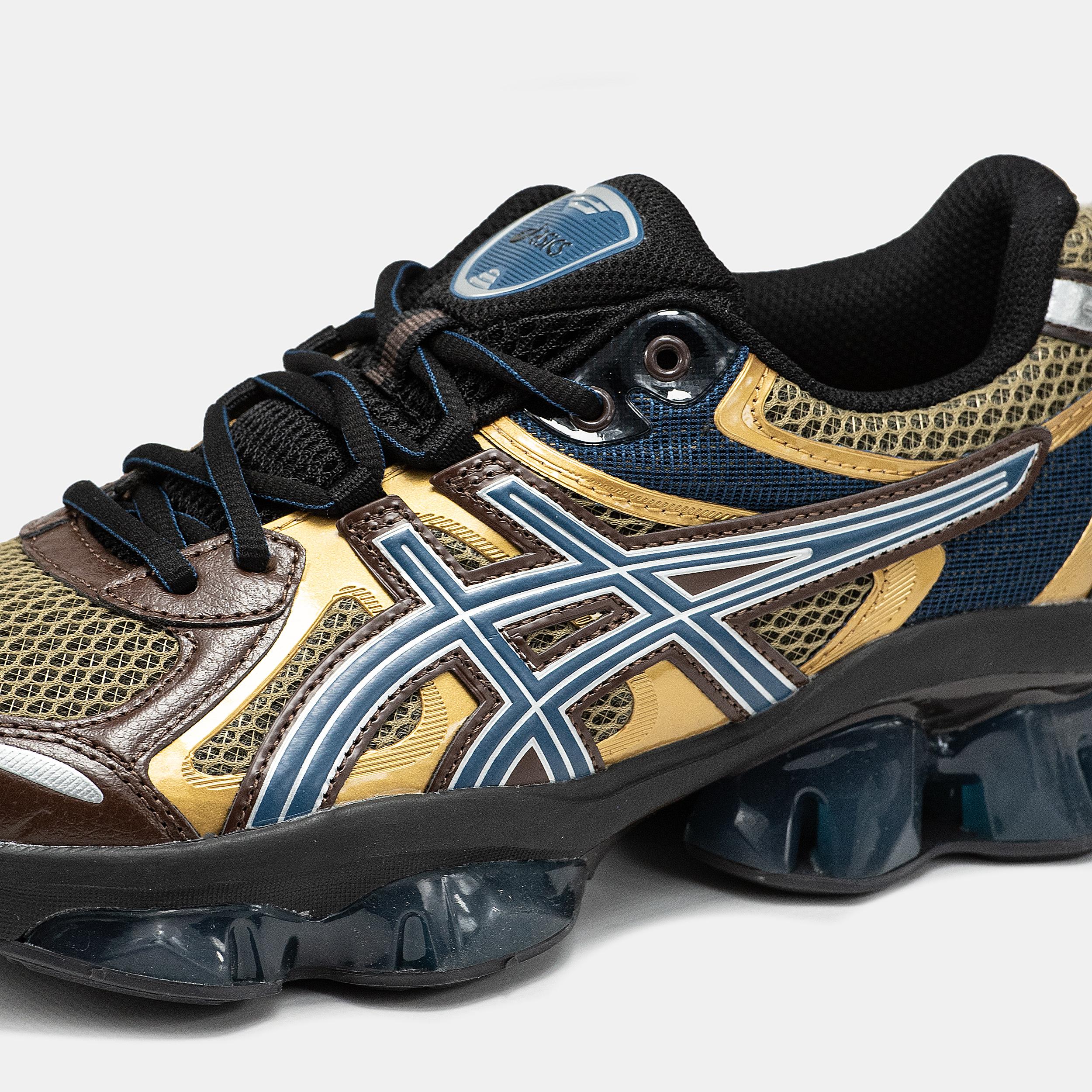 Asics Gel-Quantum Kinetic "Gold Navy Brown" - изображение 4