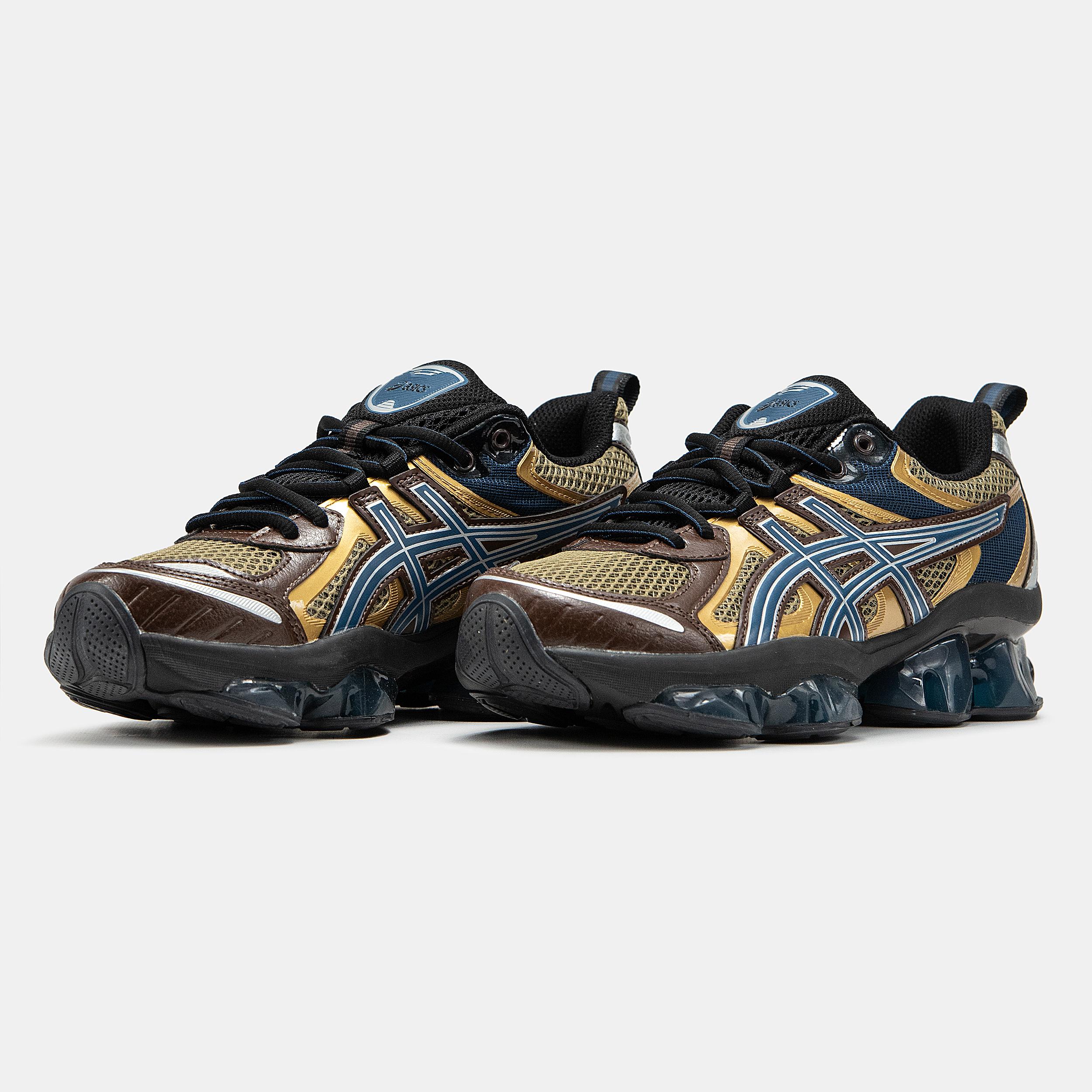 Asics Gel-Quantum Kinetic "Gold Navy Brown" - изображение 7
