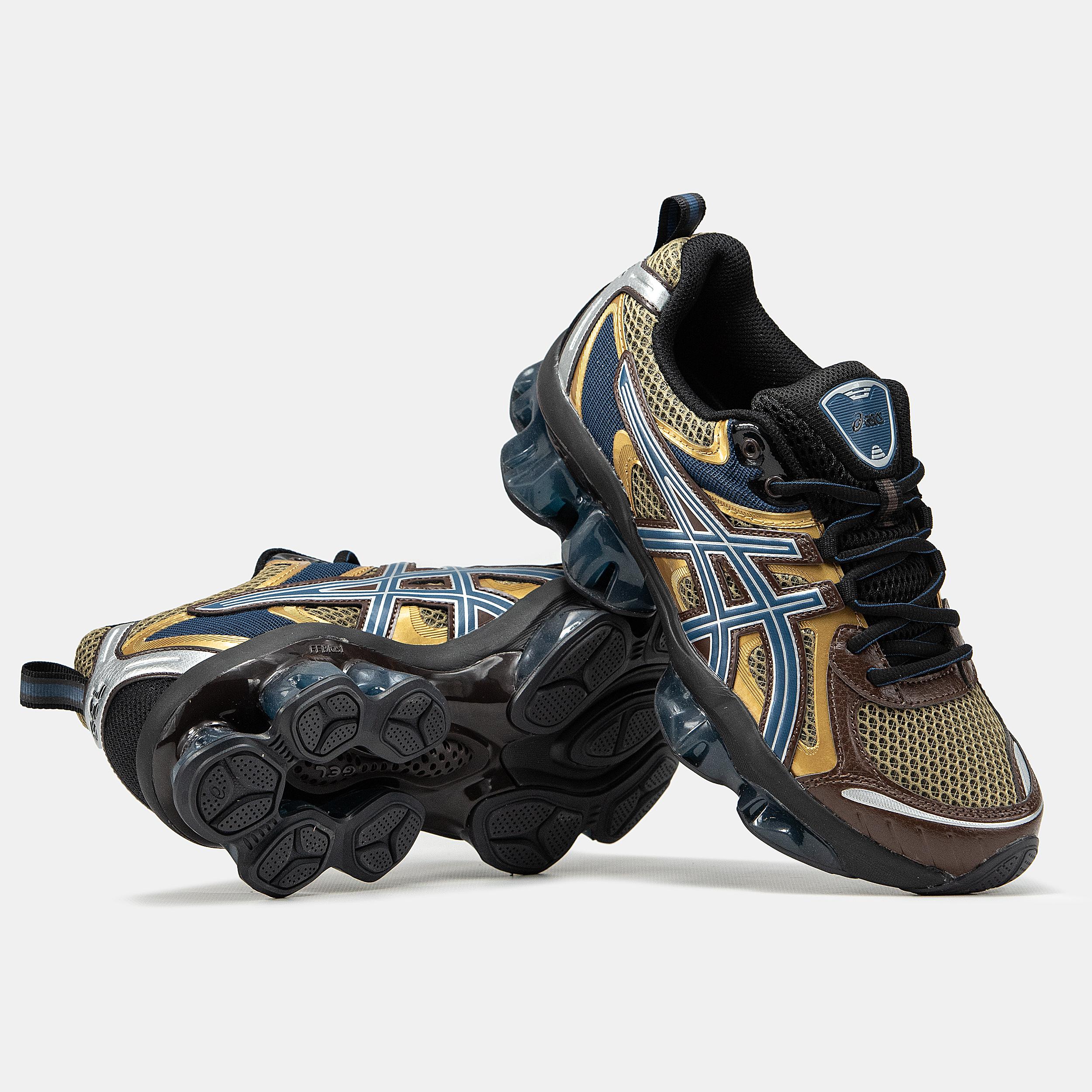 Asics Gel-Quantum Kinetic "Gold Navy Brown" - изображение 8