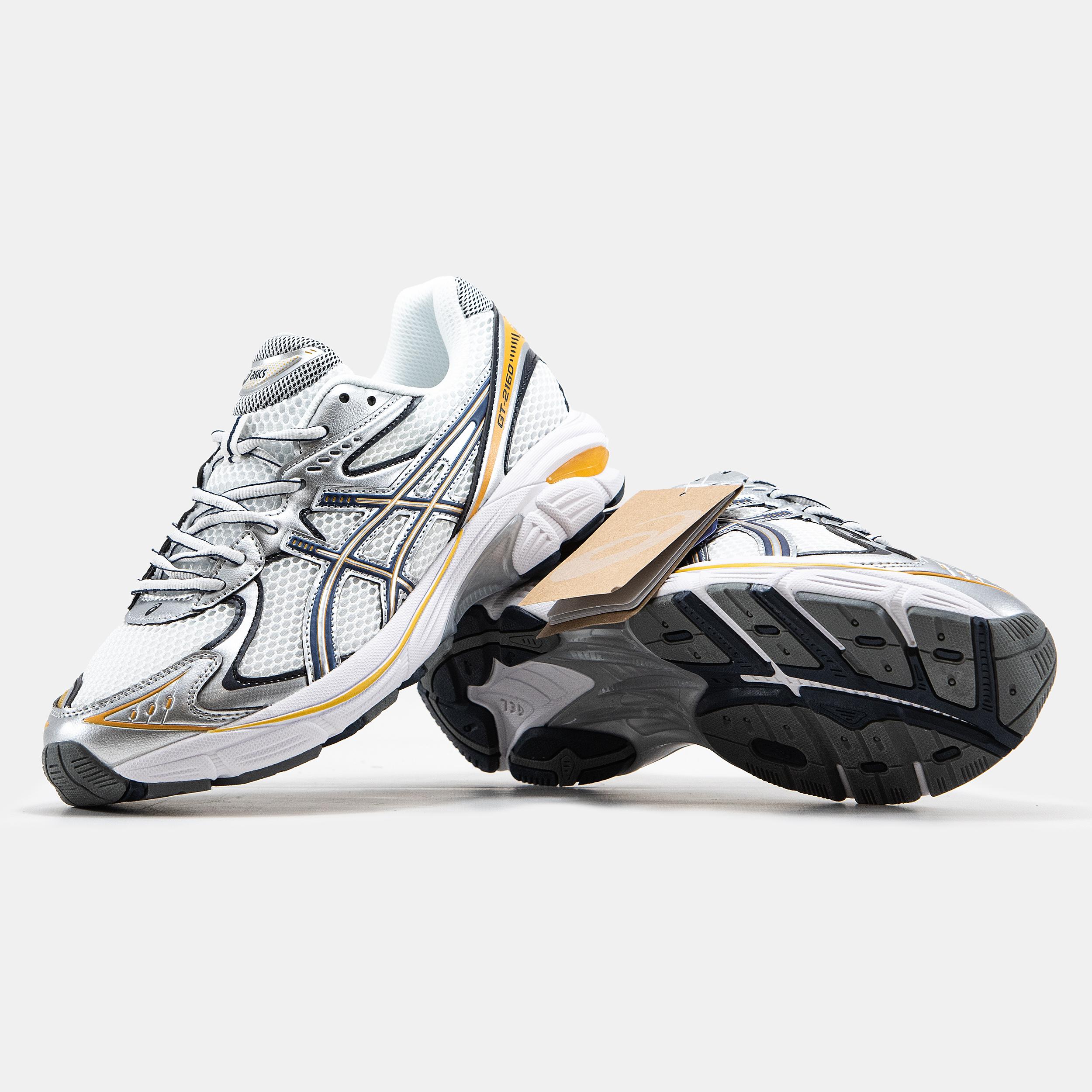 Asics GT-2160 White Navy Yellow - изображение 6