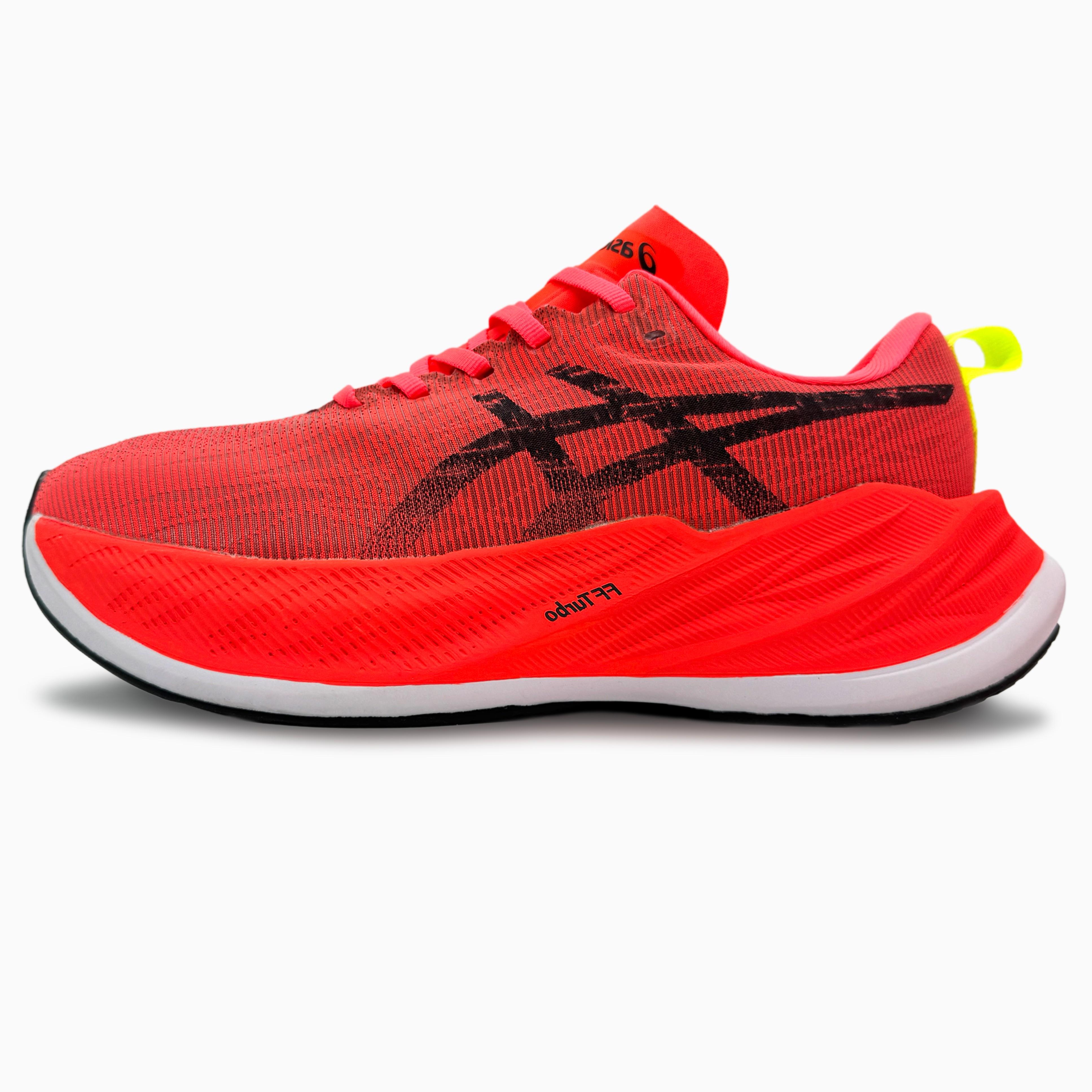 Asics Superblast Bright Red Black
