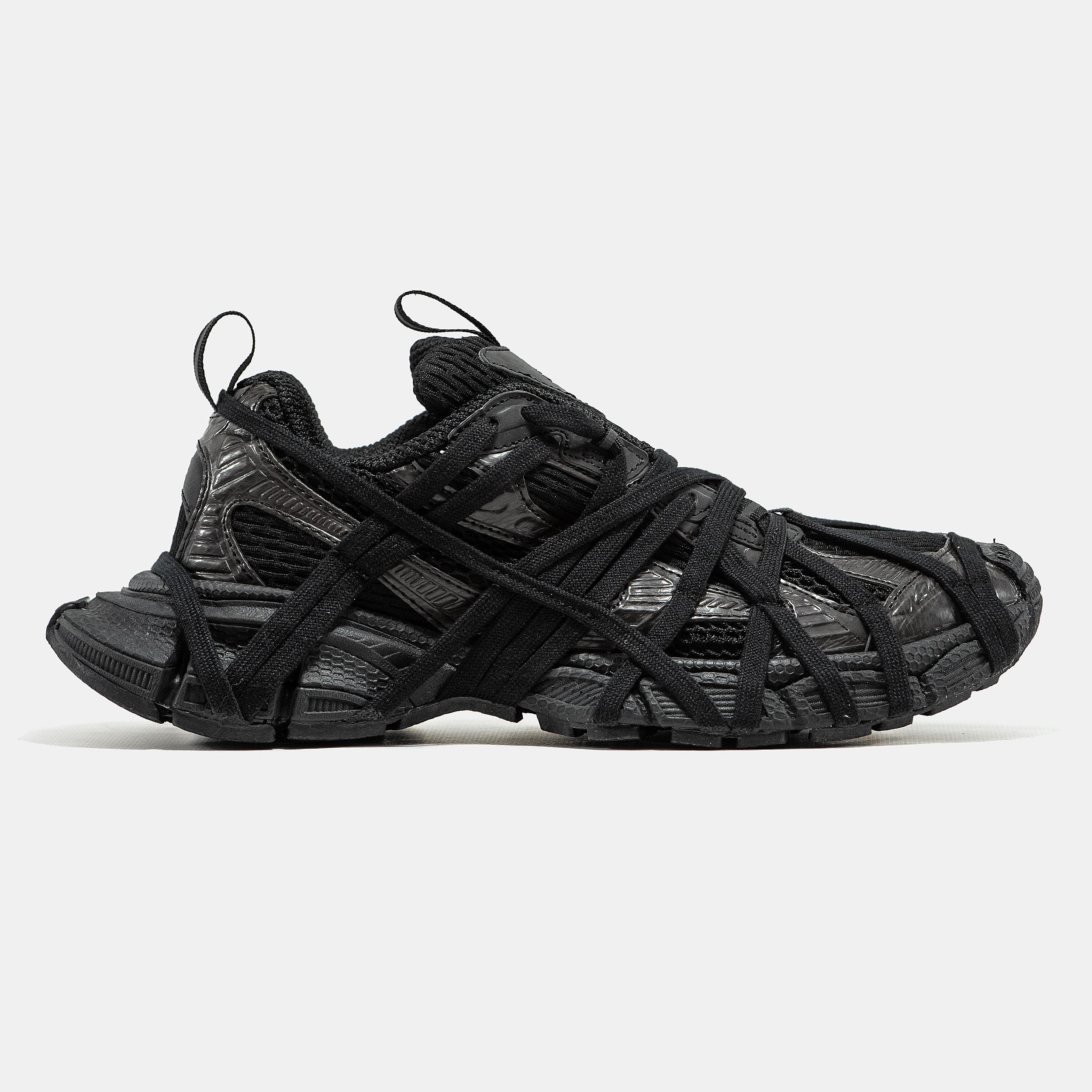Balenciaga 3XL Extreme Lace Triple Black - изображение 5