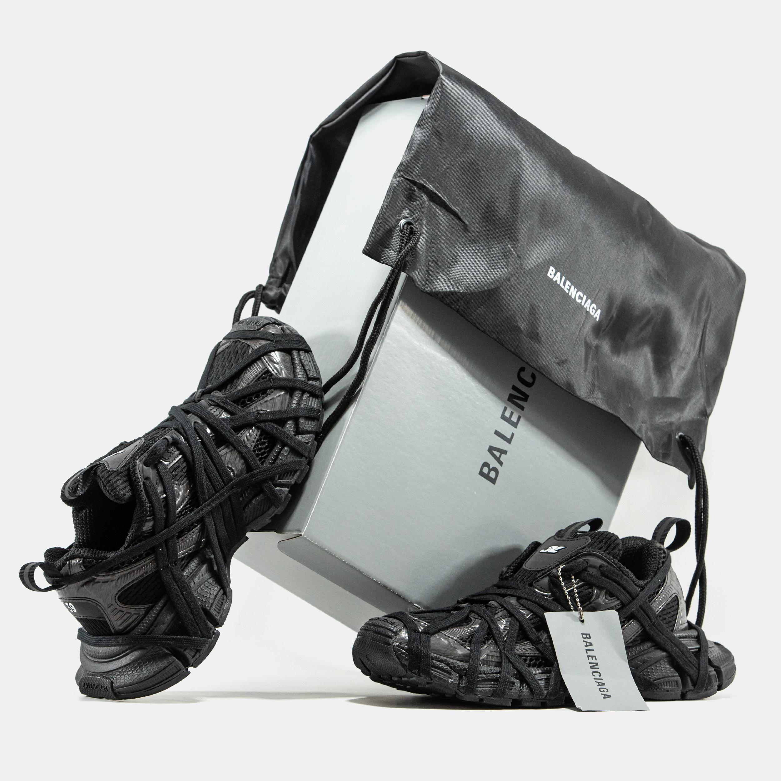 Balenciaga 3XL Extreme Lace Triple Black - изображение 7