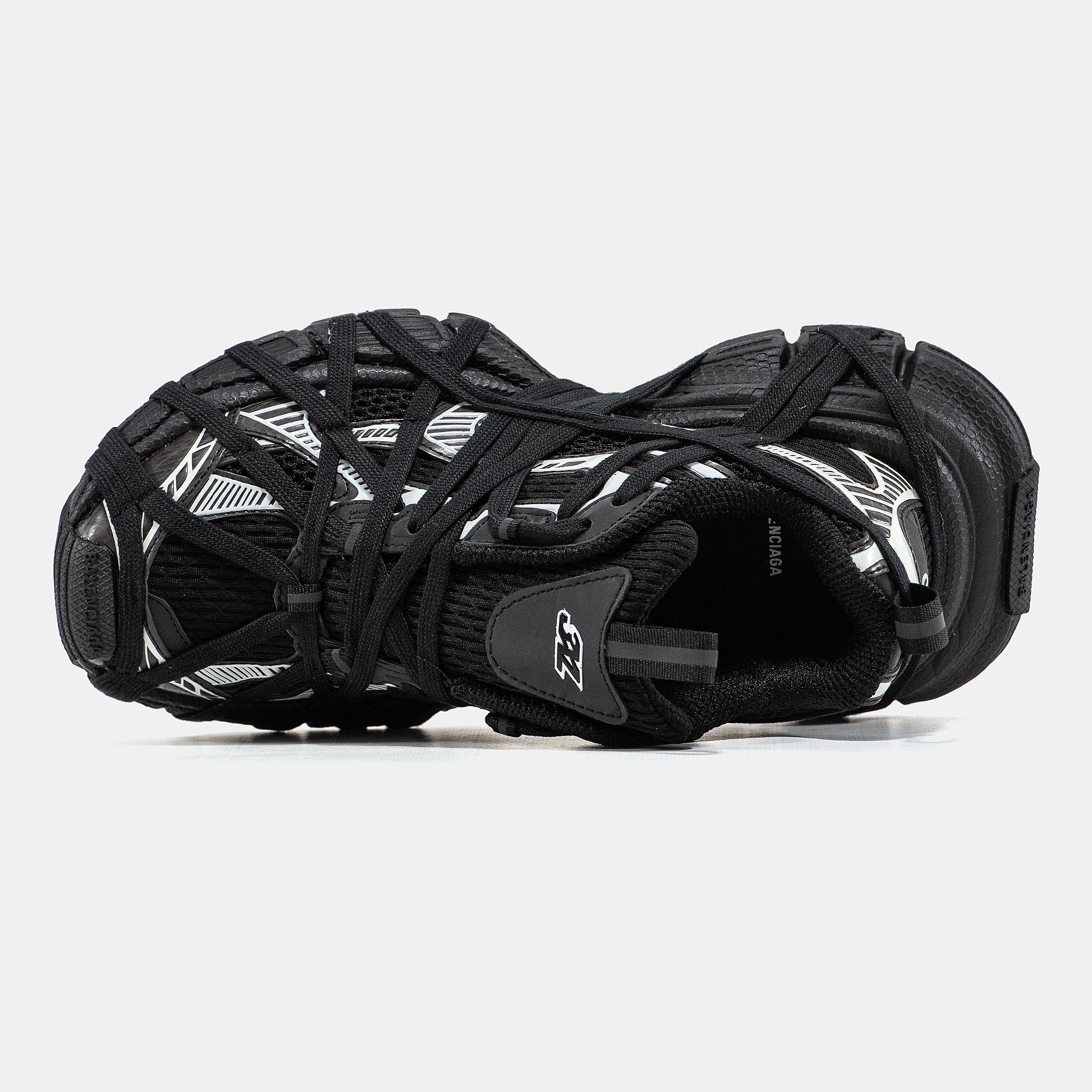 Balenciaga 3XL Extreme Lace Black White - изображение 3