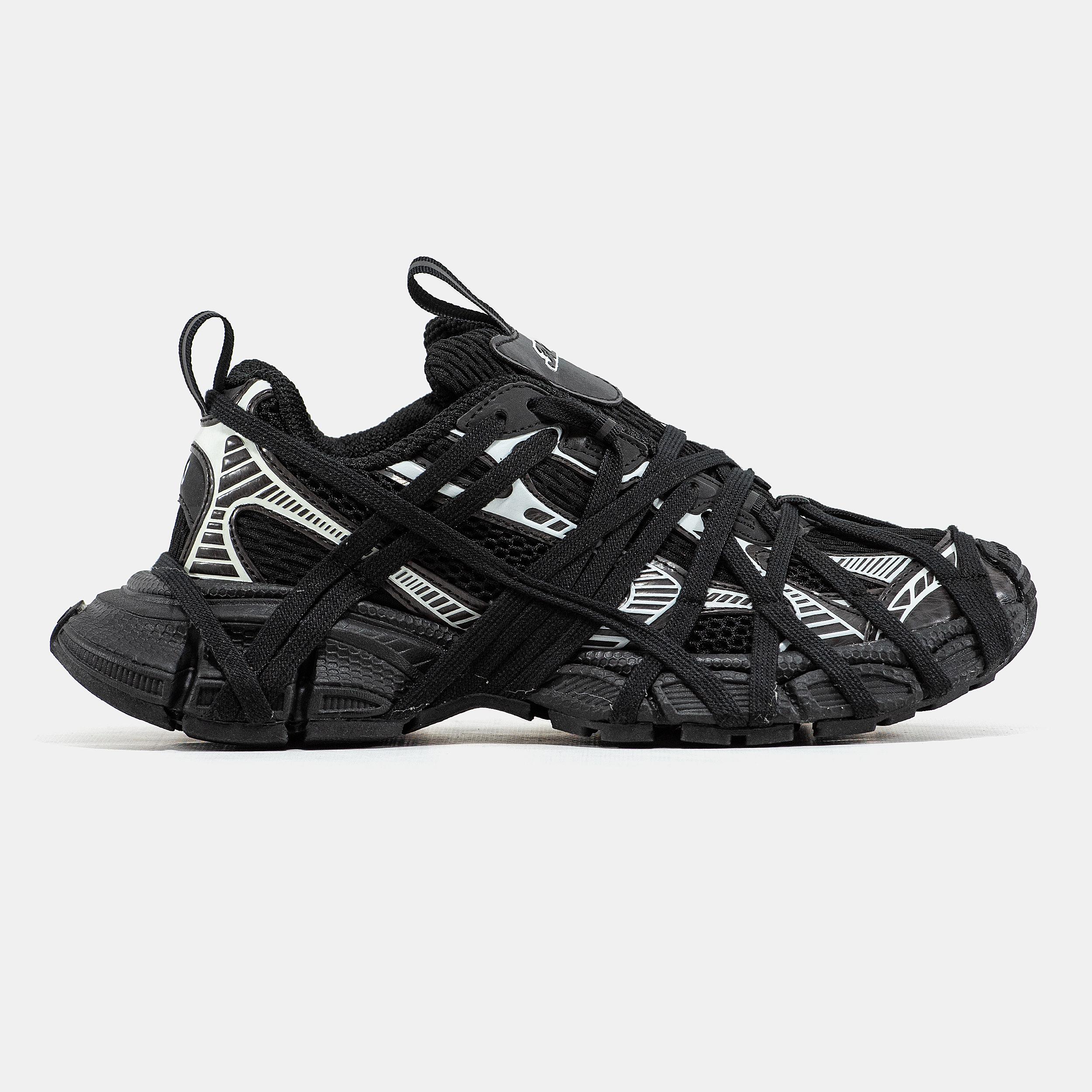 Balenciaga 3XL Extreme Lace Black White - изображение 4