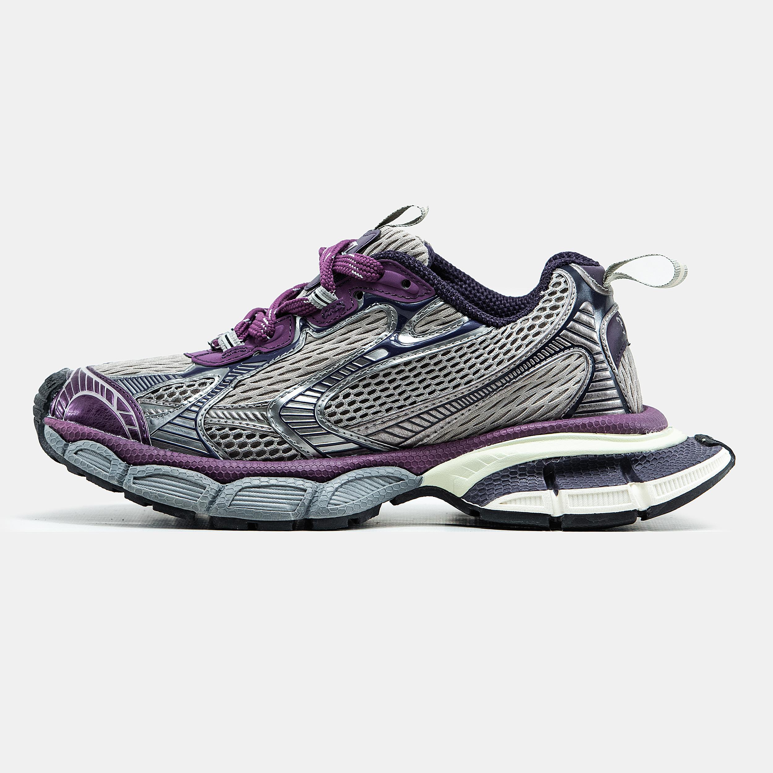 Balenciaga 3XL Grey Purple Black