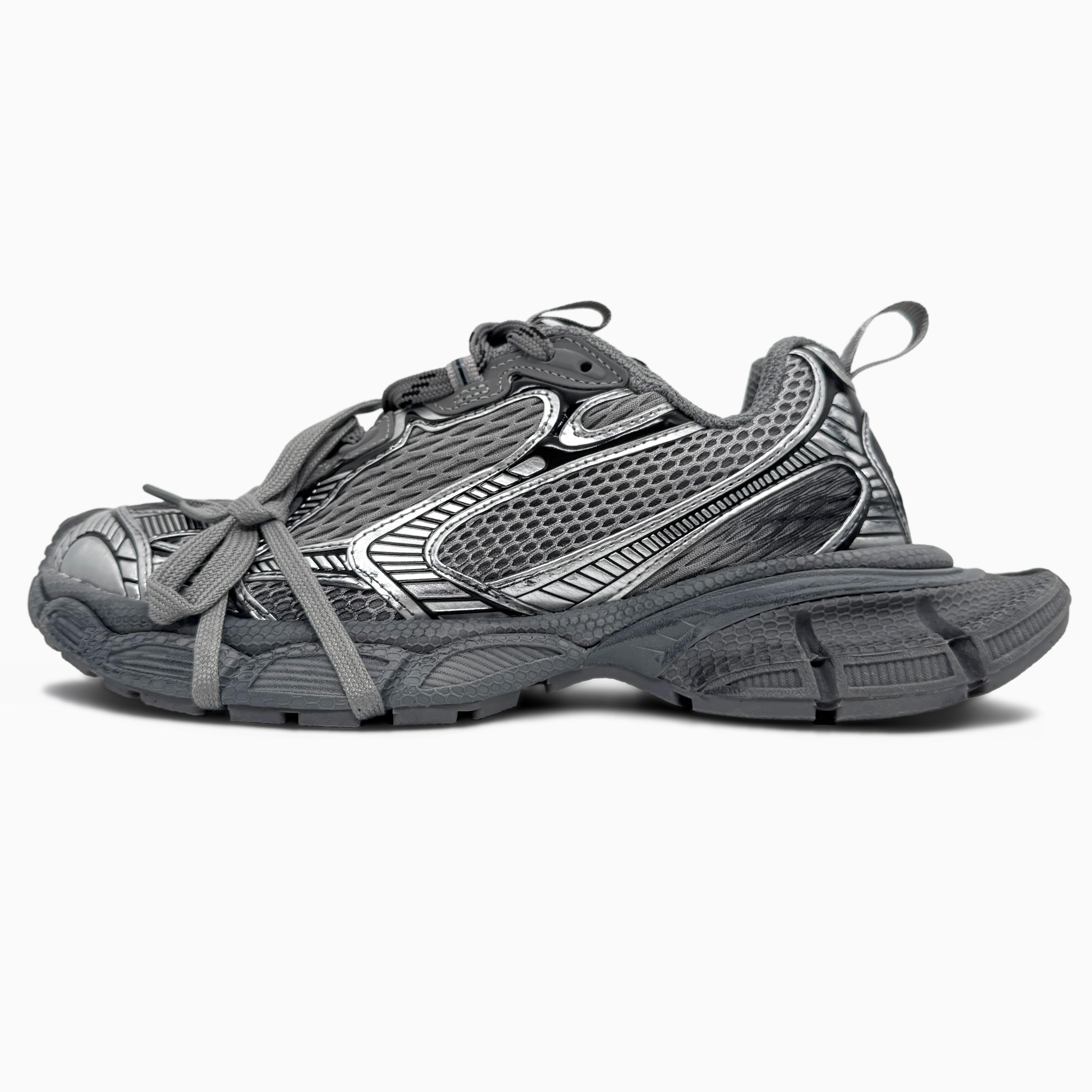 Balenciaga 3XL Mesh Grey Silver
