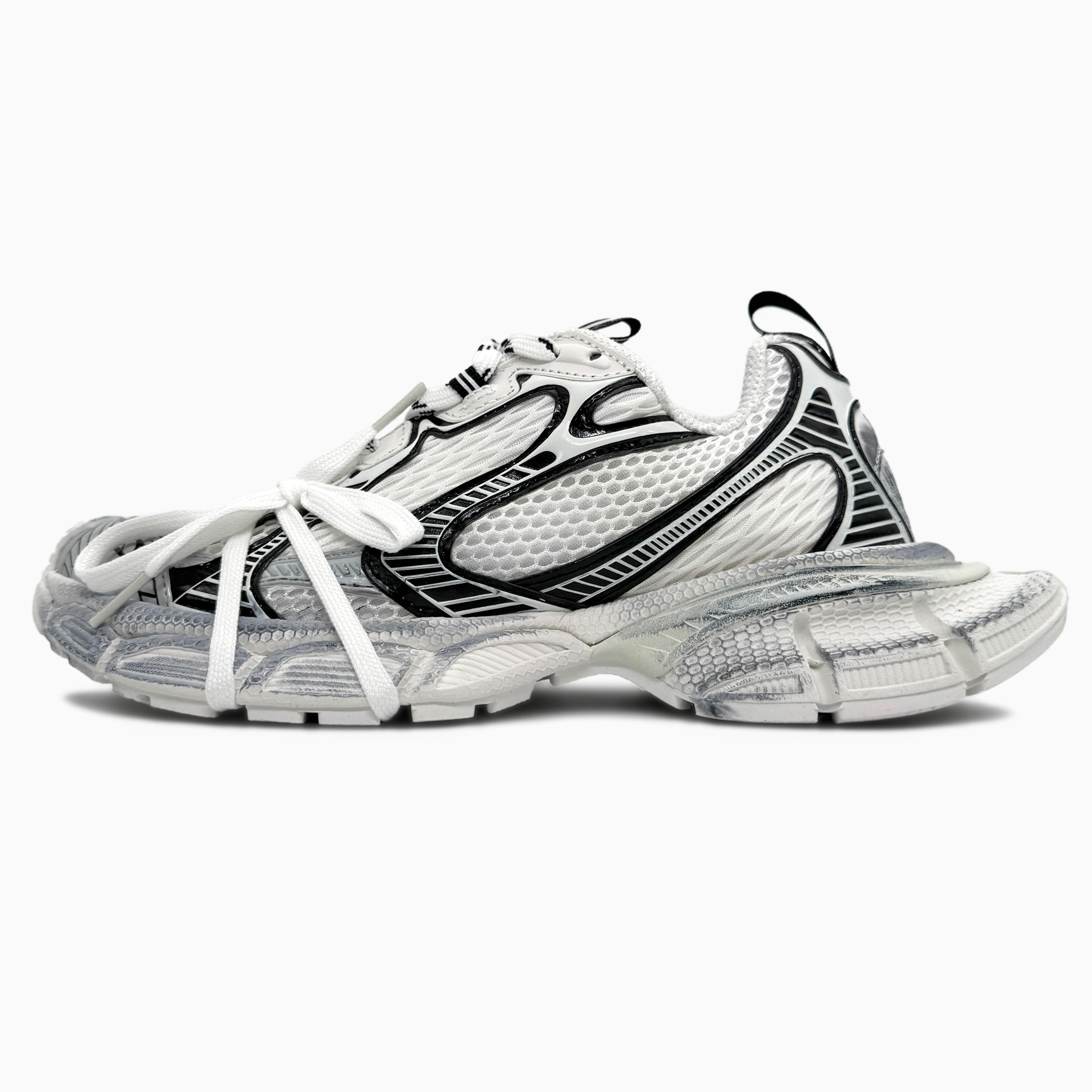 Balenciaga 3XL Mesh White Black