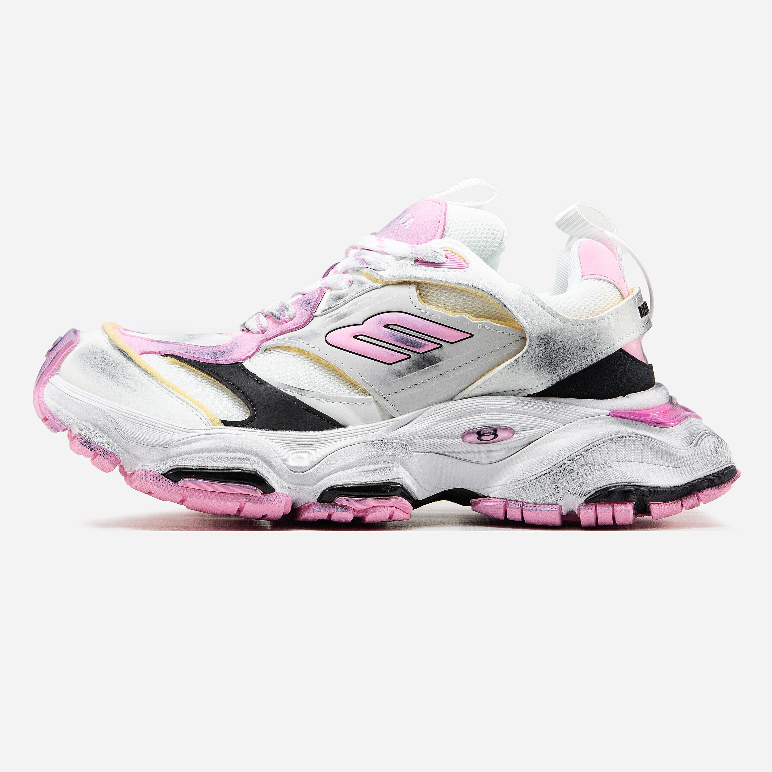 Balenciaga Cargo White Pink Black