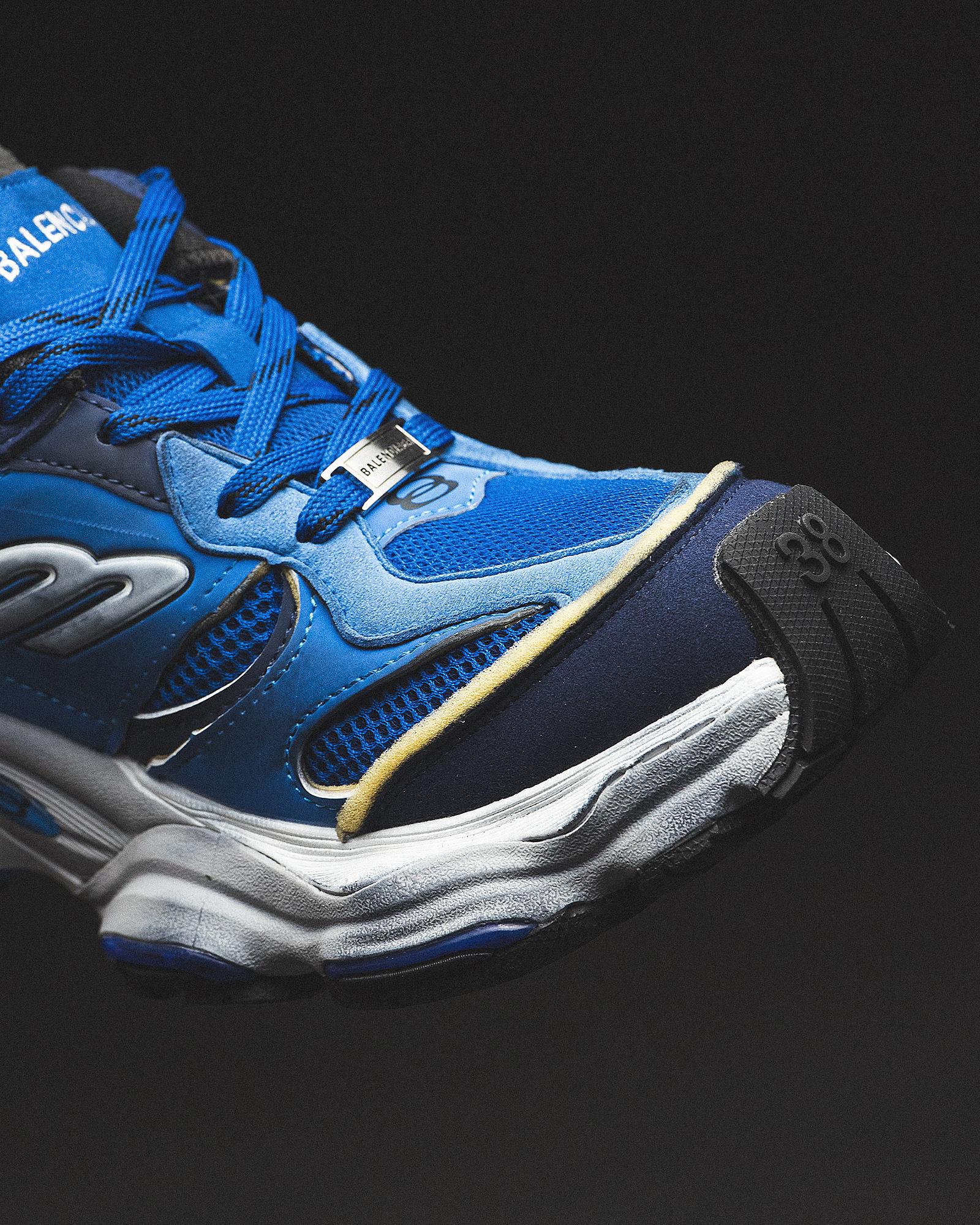 Balenciaga Cargo Sneaker Blue Navy White - изображение 8