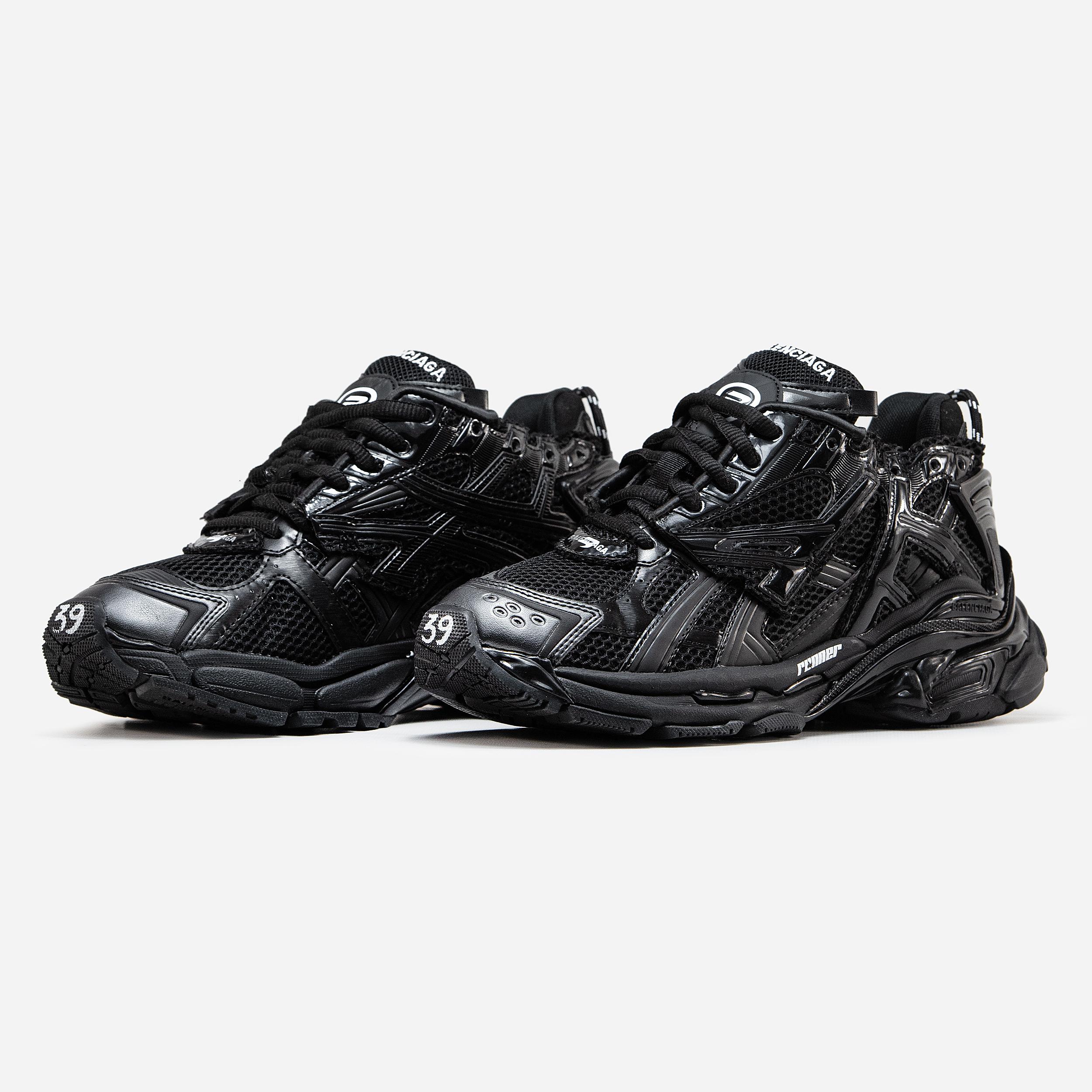 Balenciaga Runner "Triple Black" - изображение 7