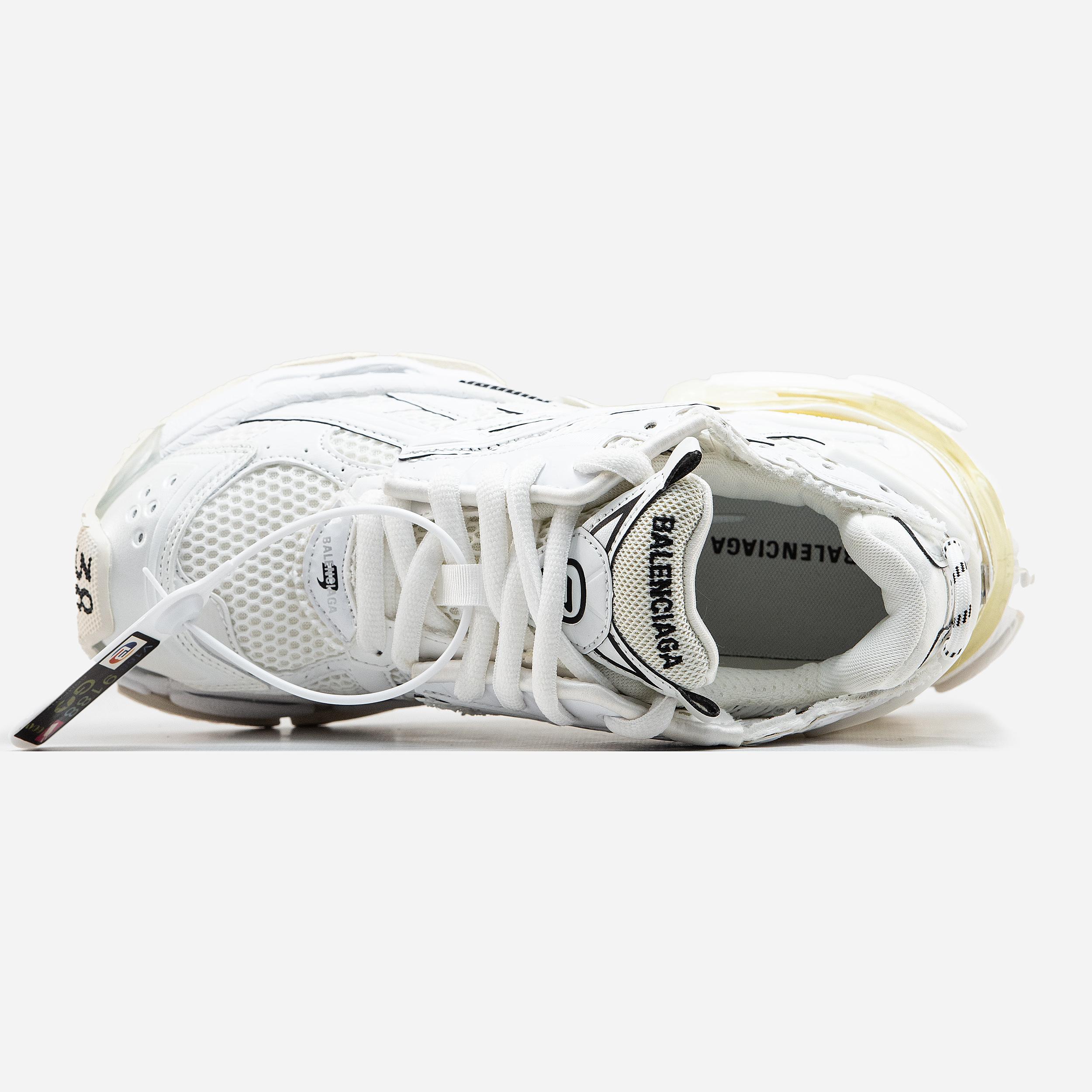 Balenciaga Runner "Triple White" - изображение 3