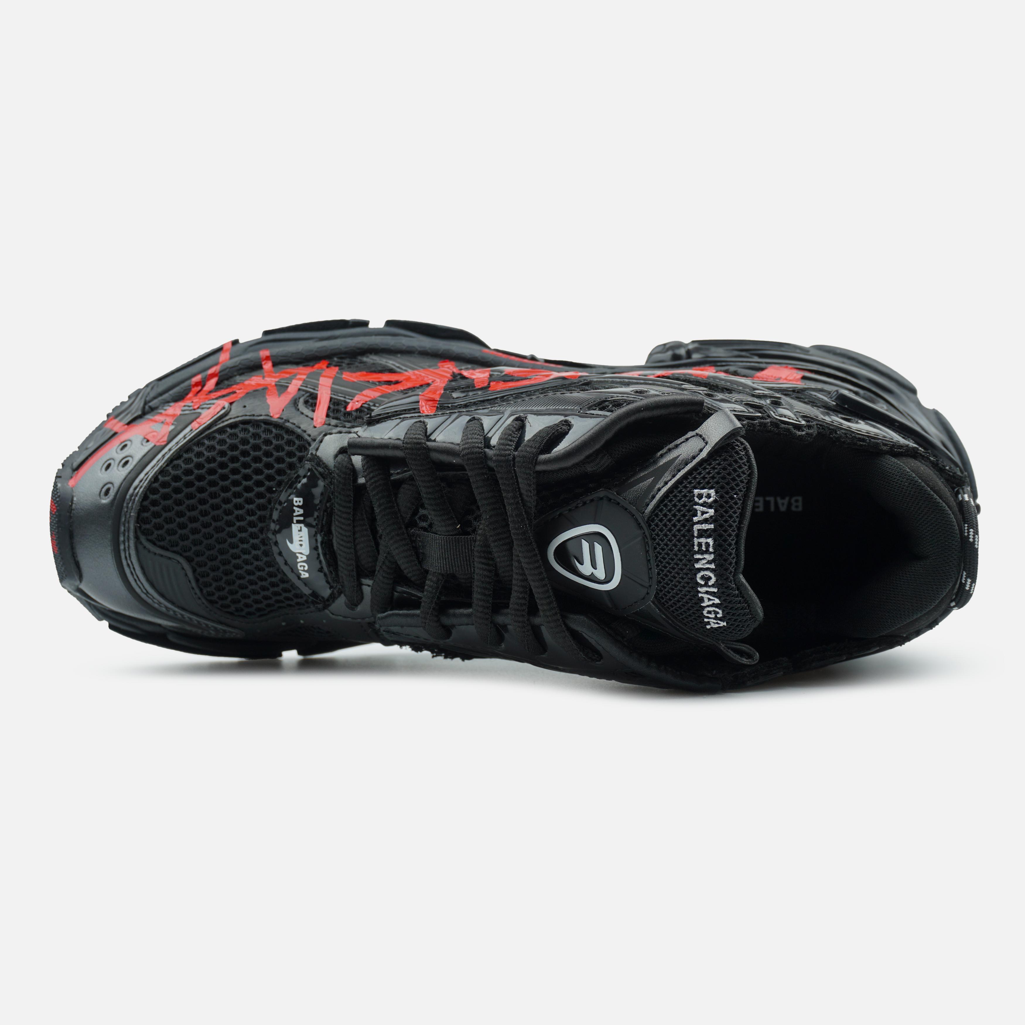Balenciaga Runner Graffiti Black Red - изображение 1