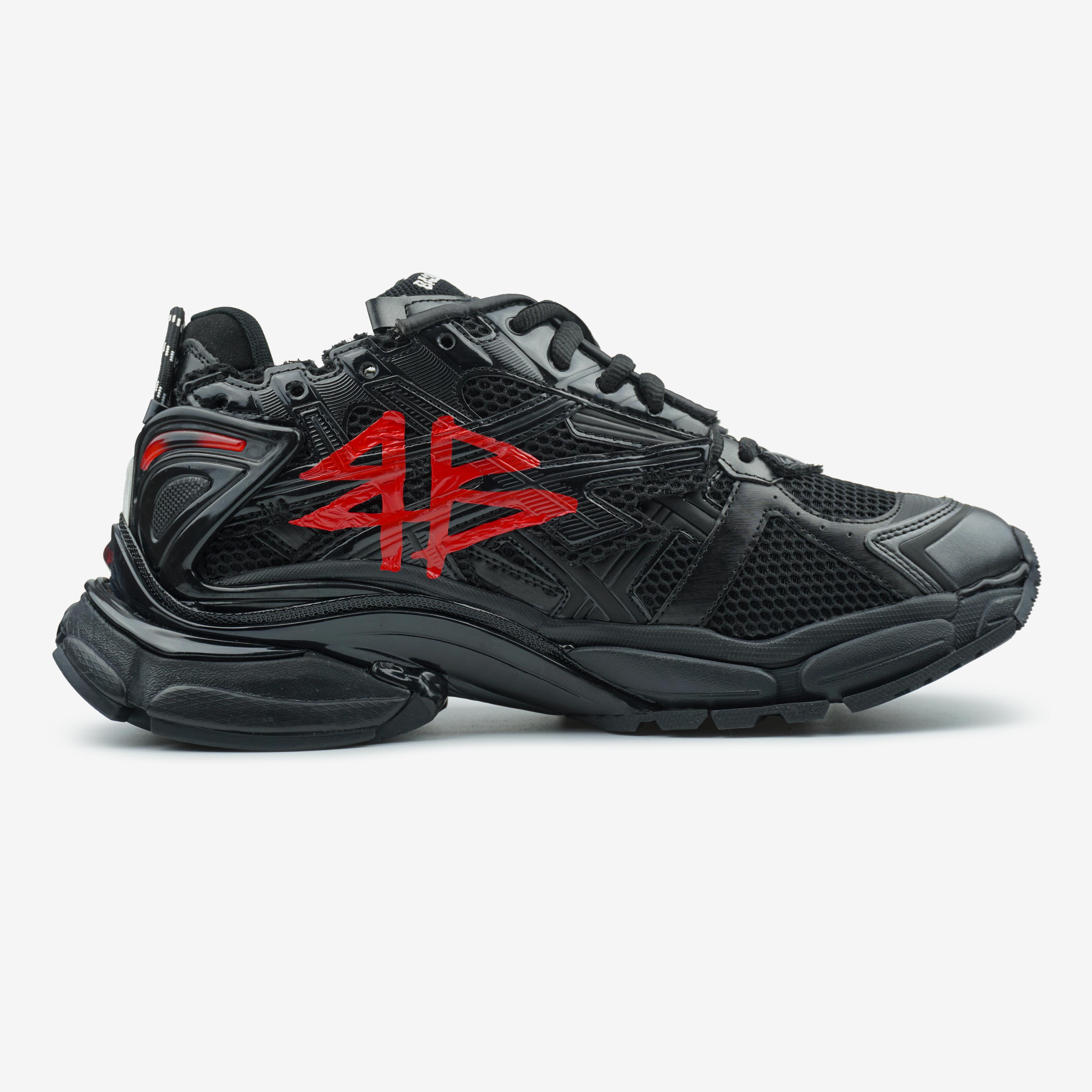Balenciaga Runner Graffiti Black Red - изображение 2