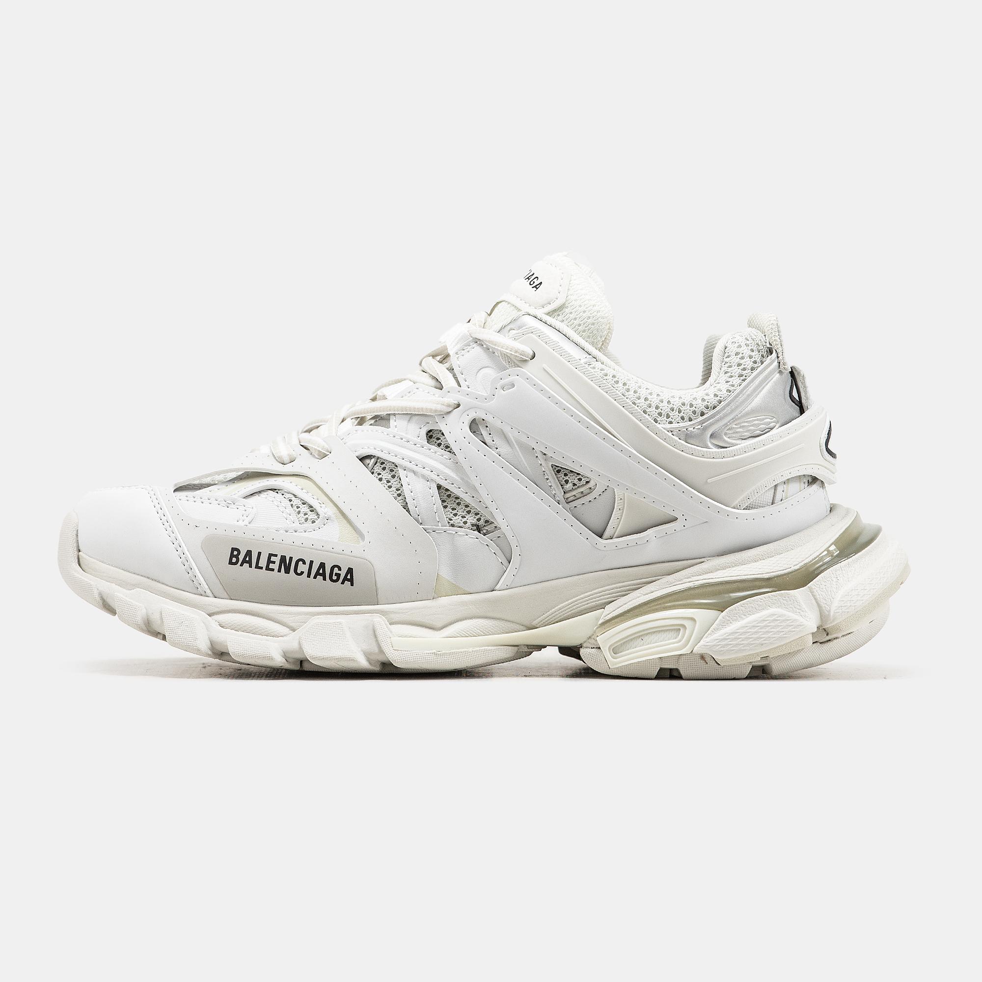 Balenciaga Track "Triple White"