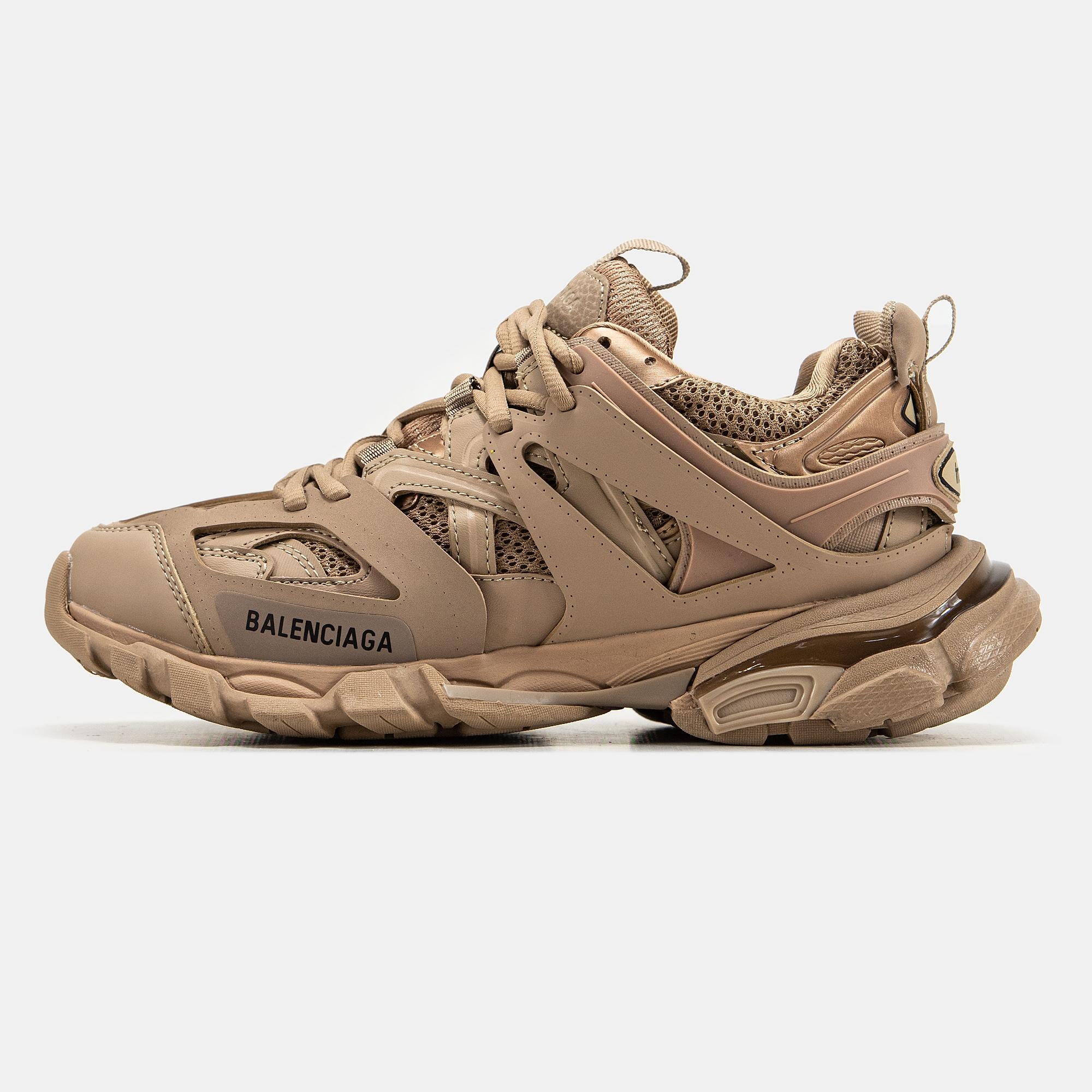 Balenciaga Track Beige Brown
