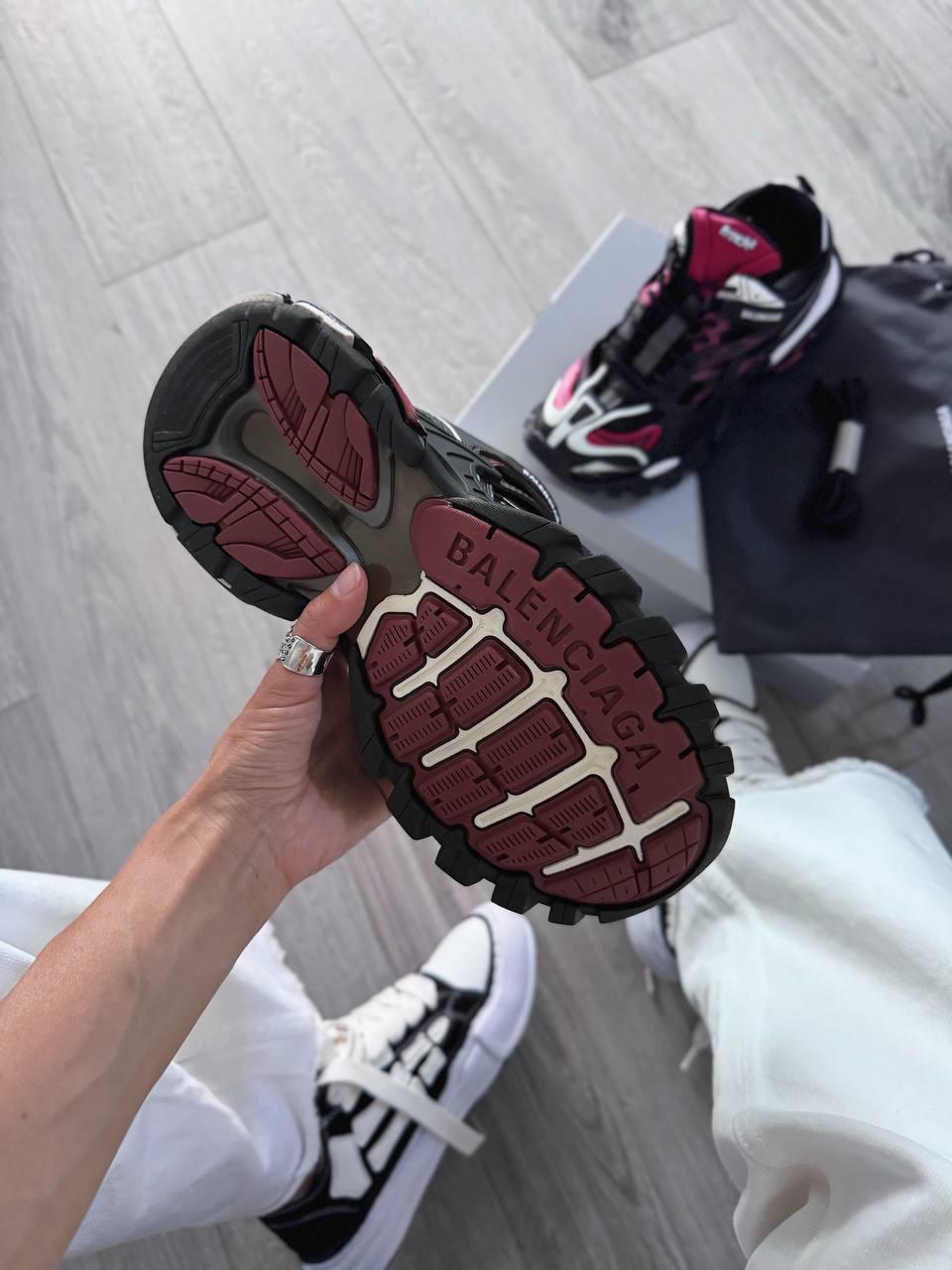 Balenciaga Track.2 Sneaker Black Red White - изображение 2