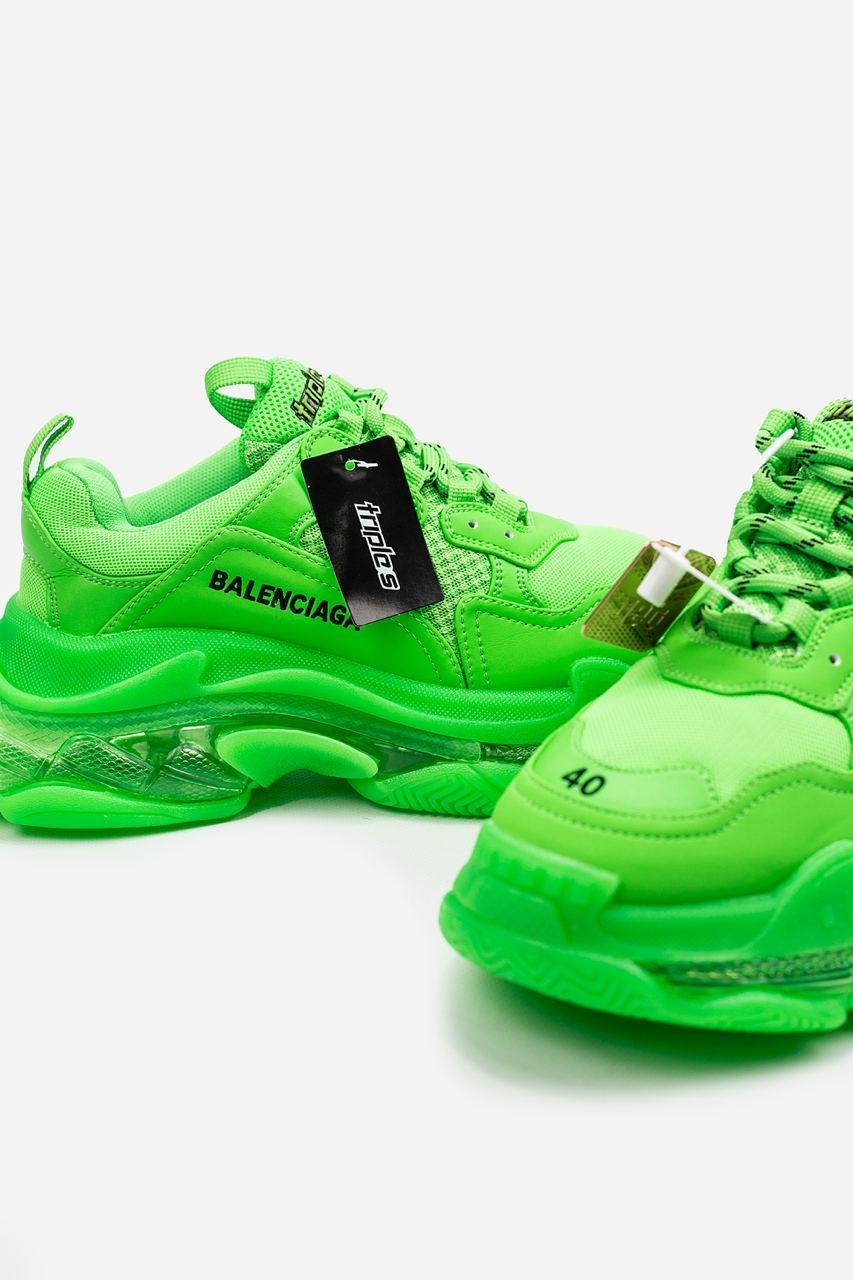 Balenciaga Triple S Neon Green - изображение 1