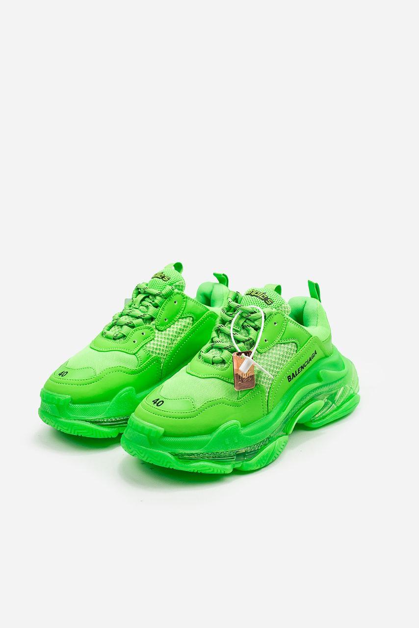 Balenciaga Triple S Neon Green - изображение 4