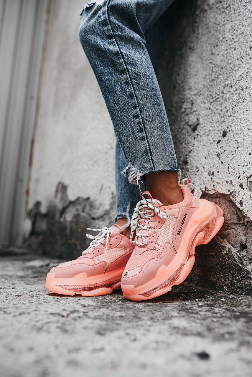 Balenciaga Triple S Clear Sole Pink - изображение 1