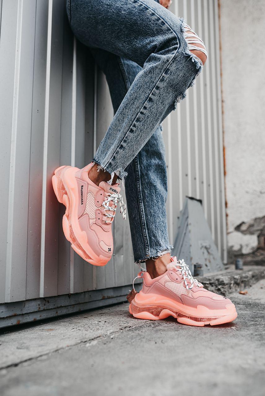 Balenciaga Triple S Clear Sole Pink - изображение 2