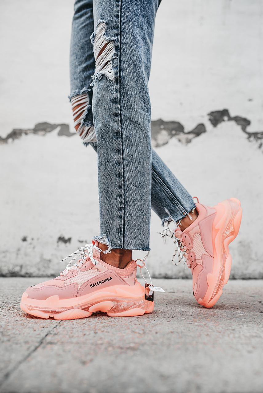 Balenciaga Triple S Clear Sole Pink - изображение 3