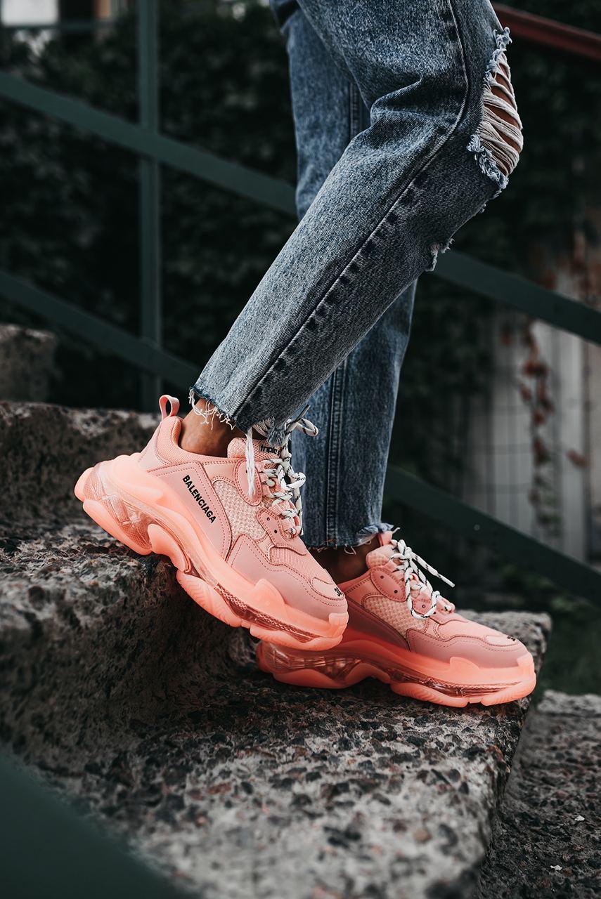 Balenciaga Triple S Clear Sole Pink - изображение 4