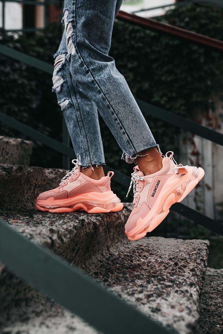 Balenciaga Triple S Clear Sole Pink - изображение 5