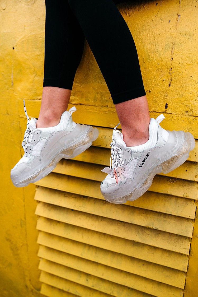 Balenciaga Triple S Clear Sole White - изображение 2