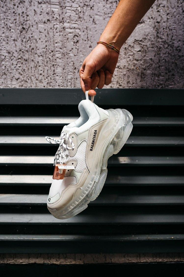 Balenciaga Triple S Clear Sole White - изображение 5