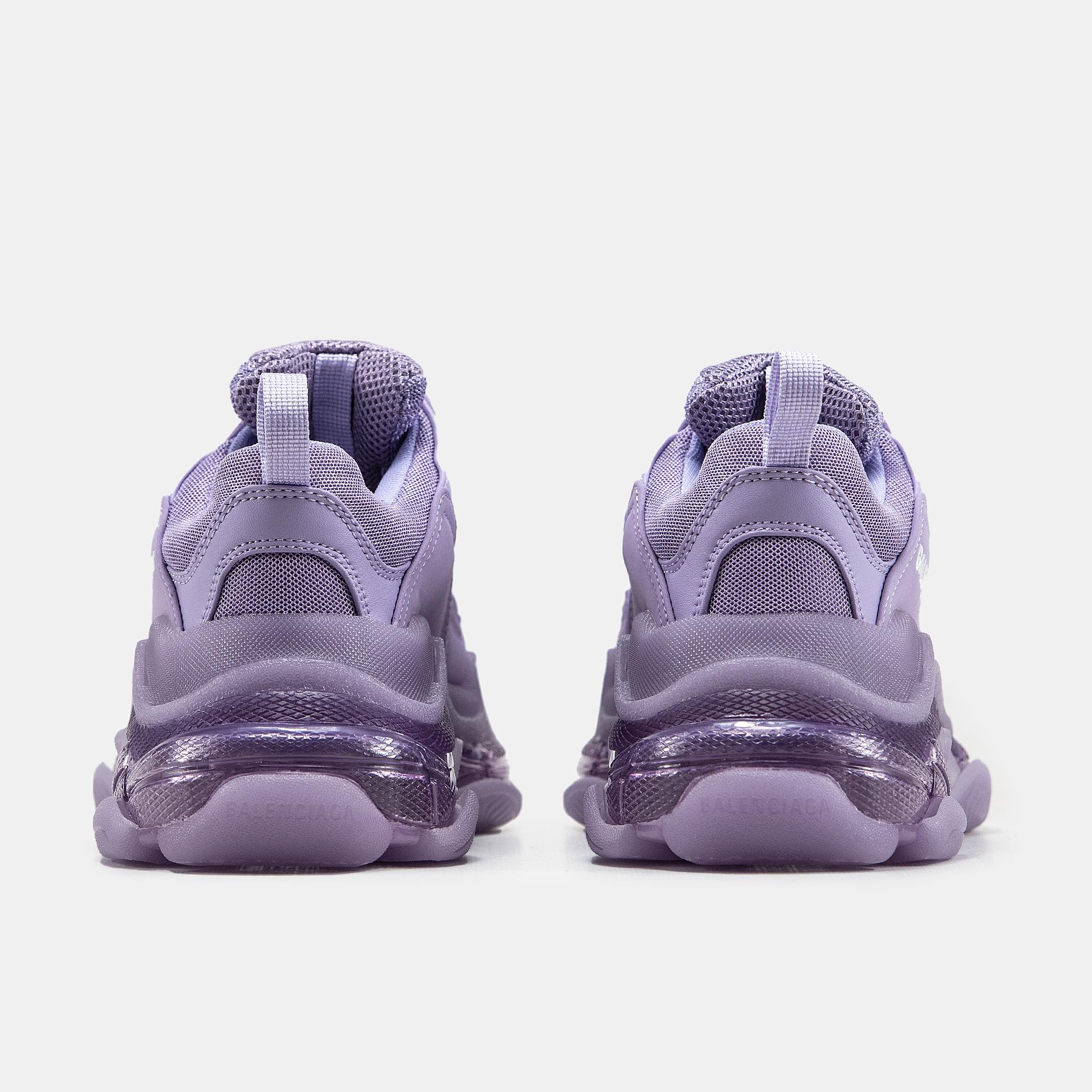 Balenciaga Triple S Clear Sole Purple - изображение 3