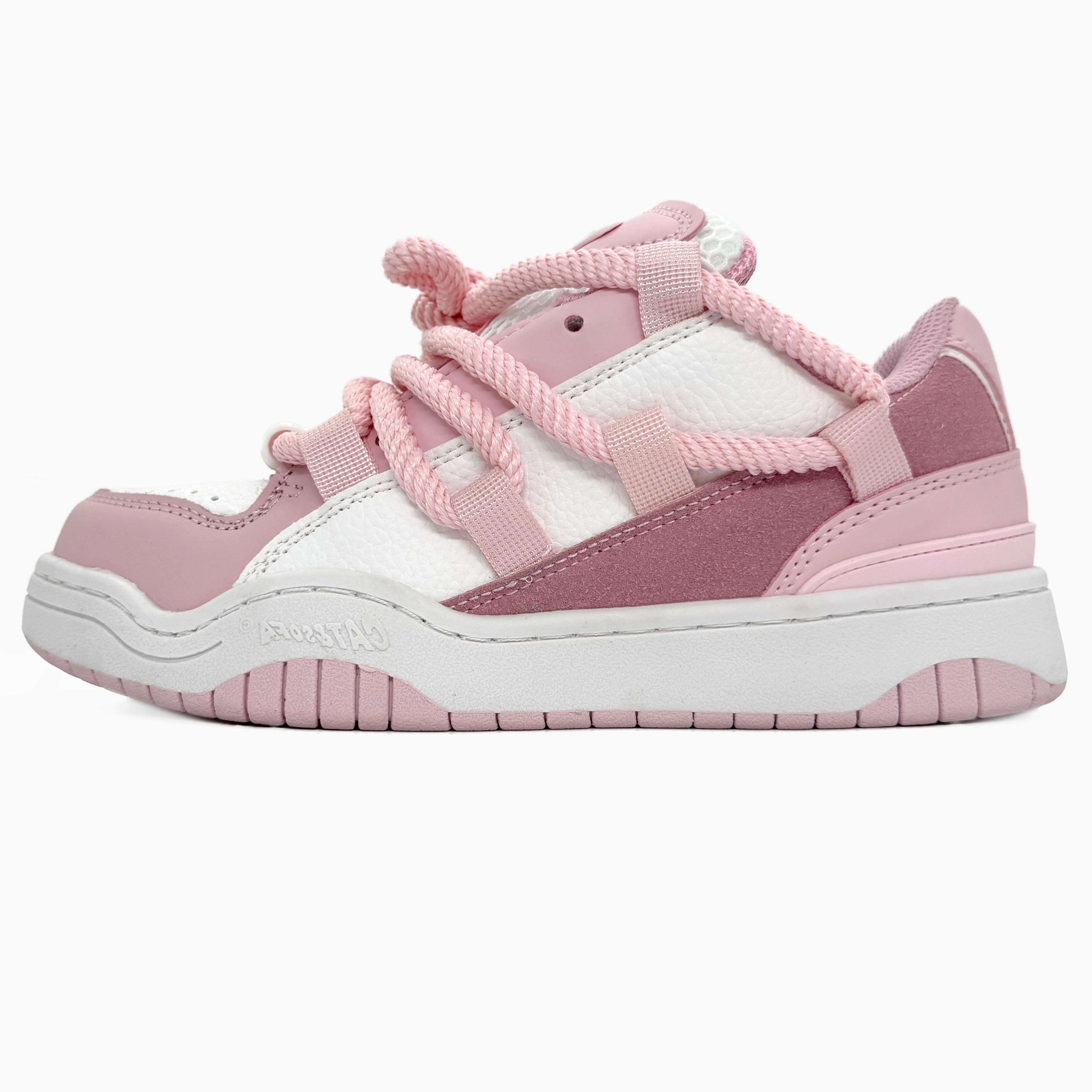 Cat&Sofa Skate Low Pink White