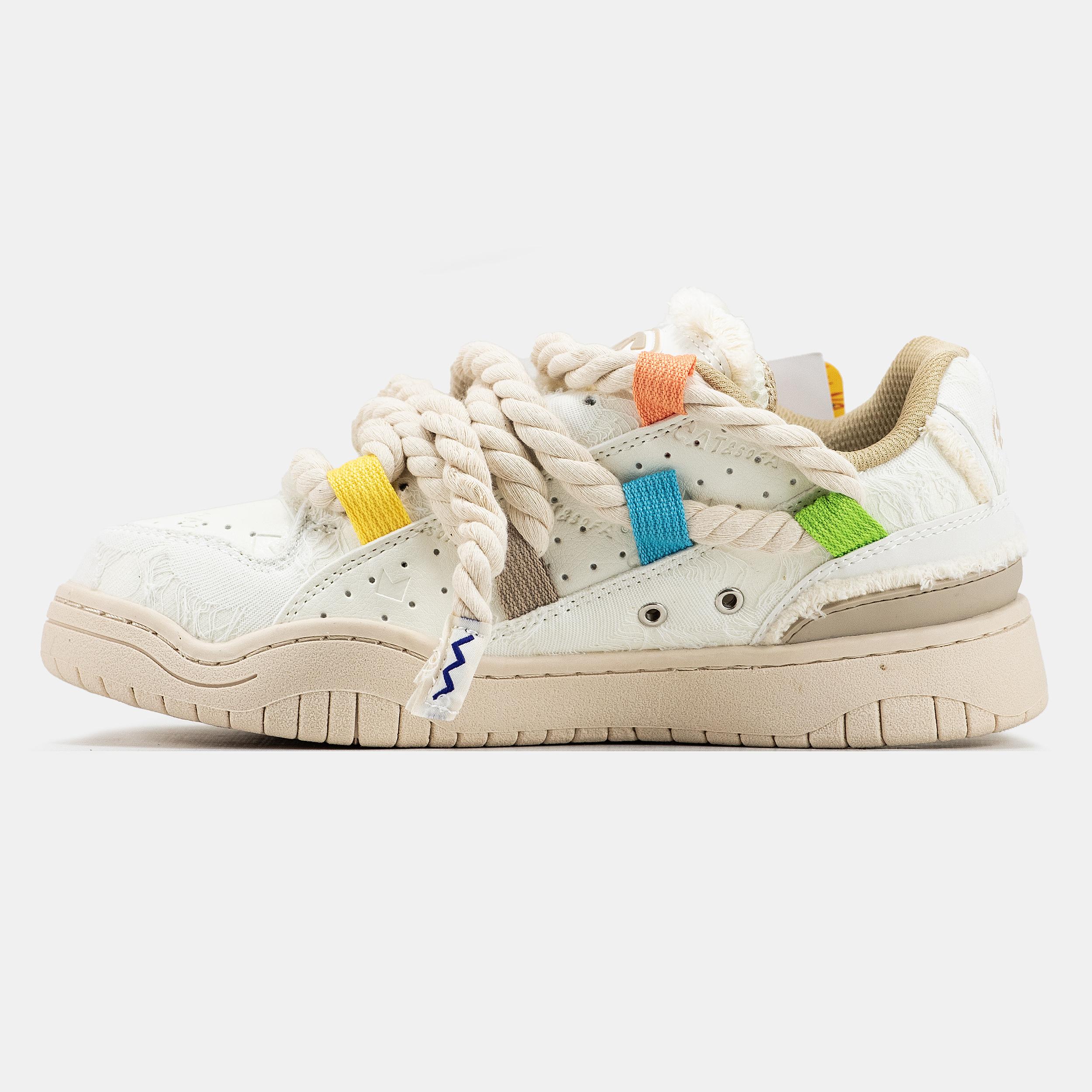 Cat & Sofa Rope Laces Off-White Multi - изображение 1