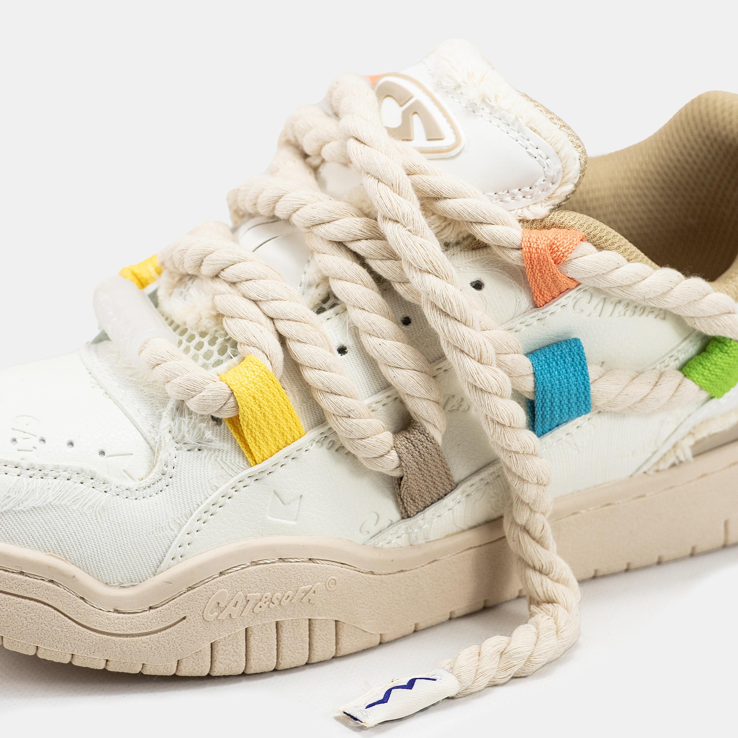 Cat & Sofa Rope Laces Off-White Multi - изображение 5