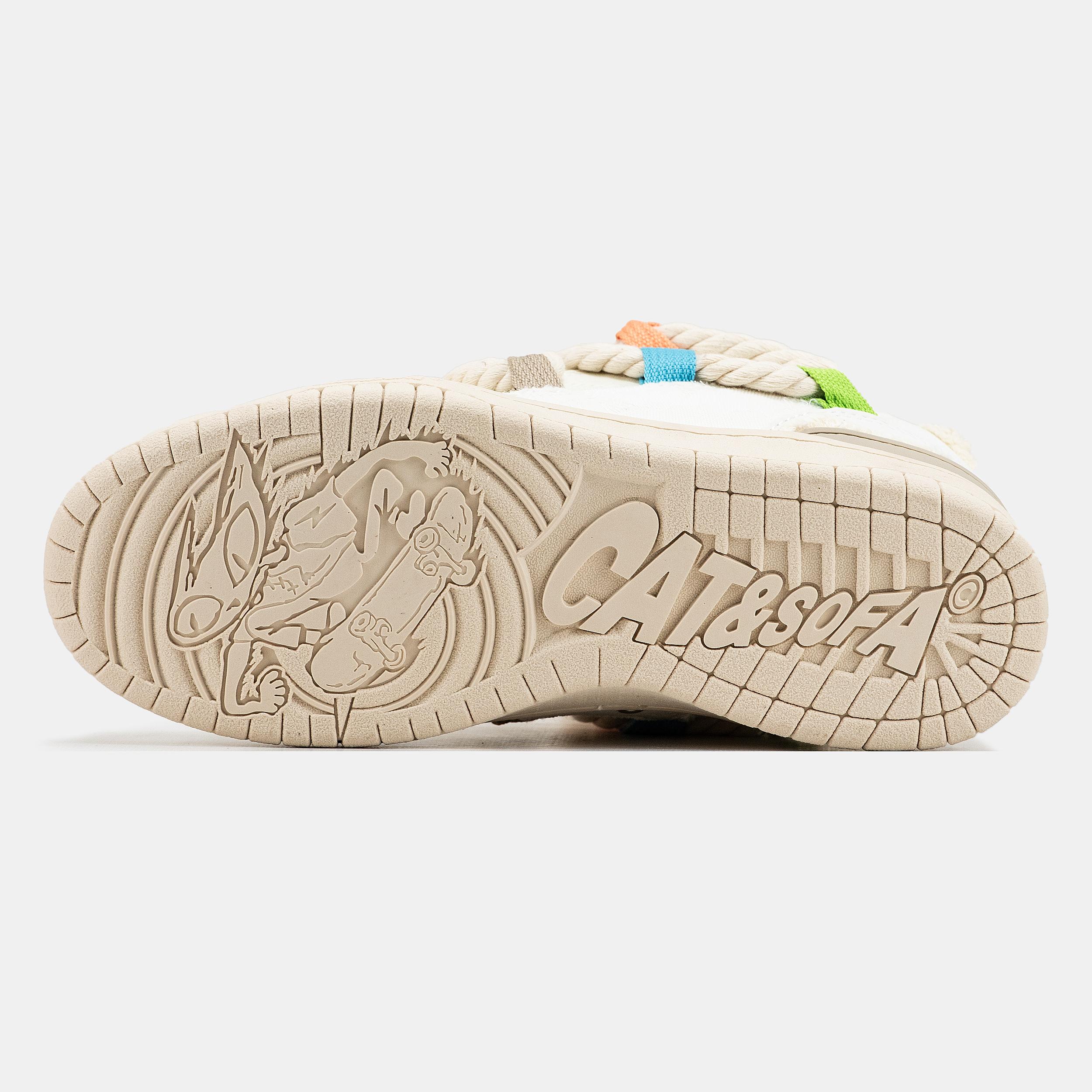 Cat & Sofa Rope Laces Off-White Multi - изображение 8