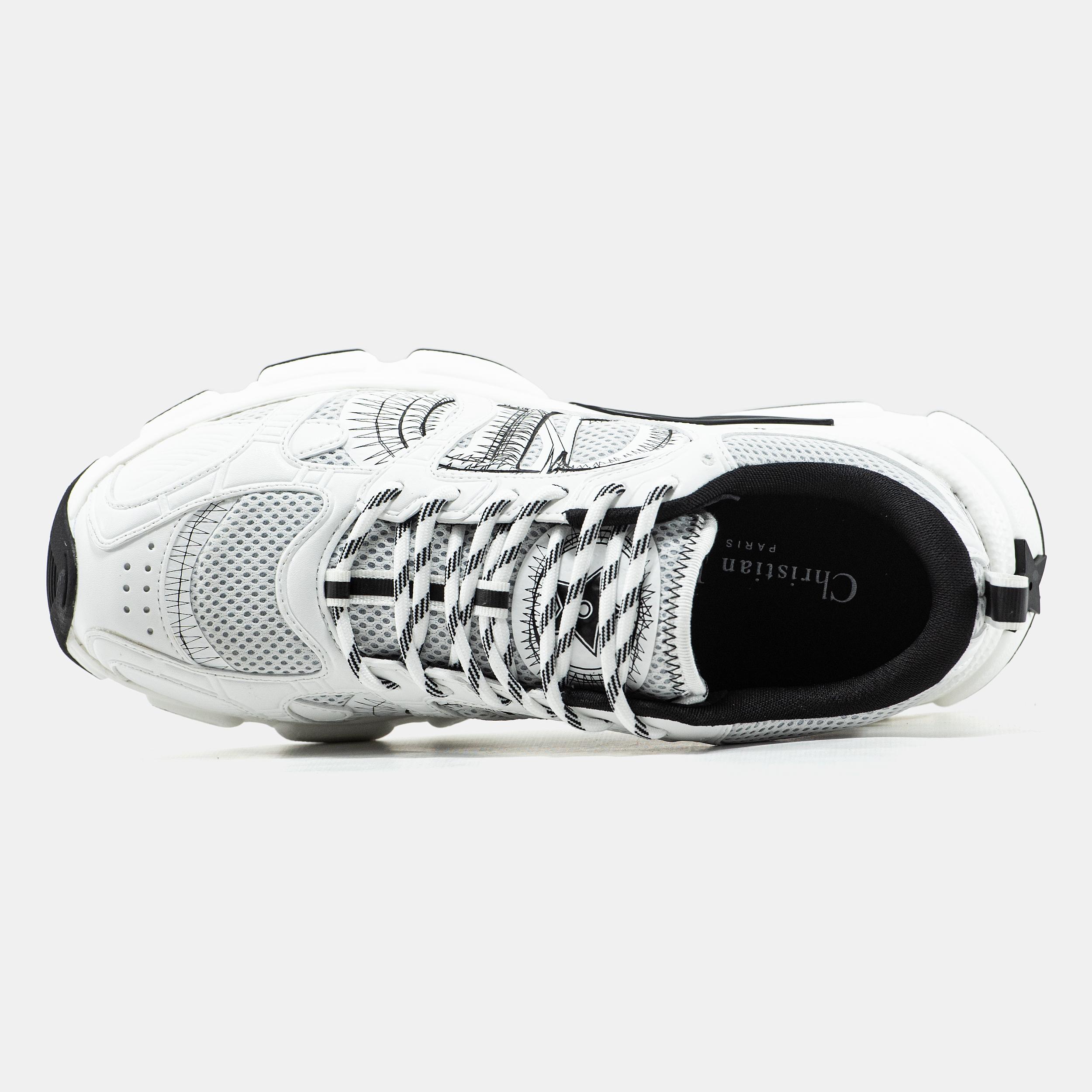 Dior Chrono Sneaker White Black - изображение 3