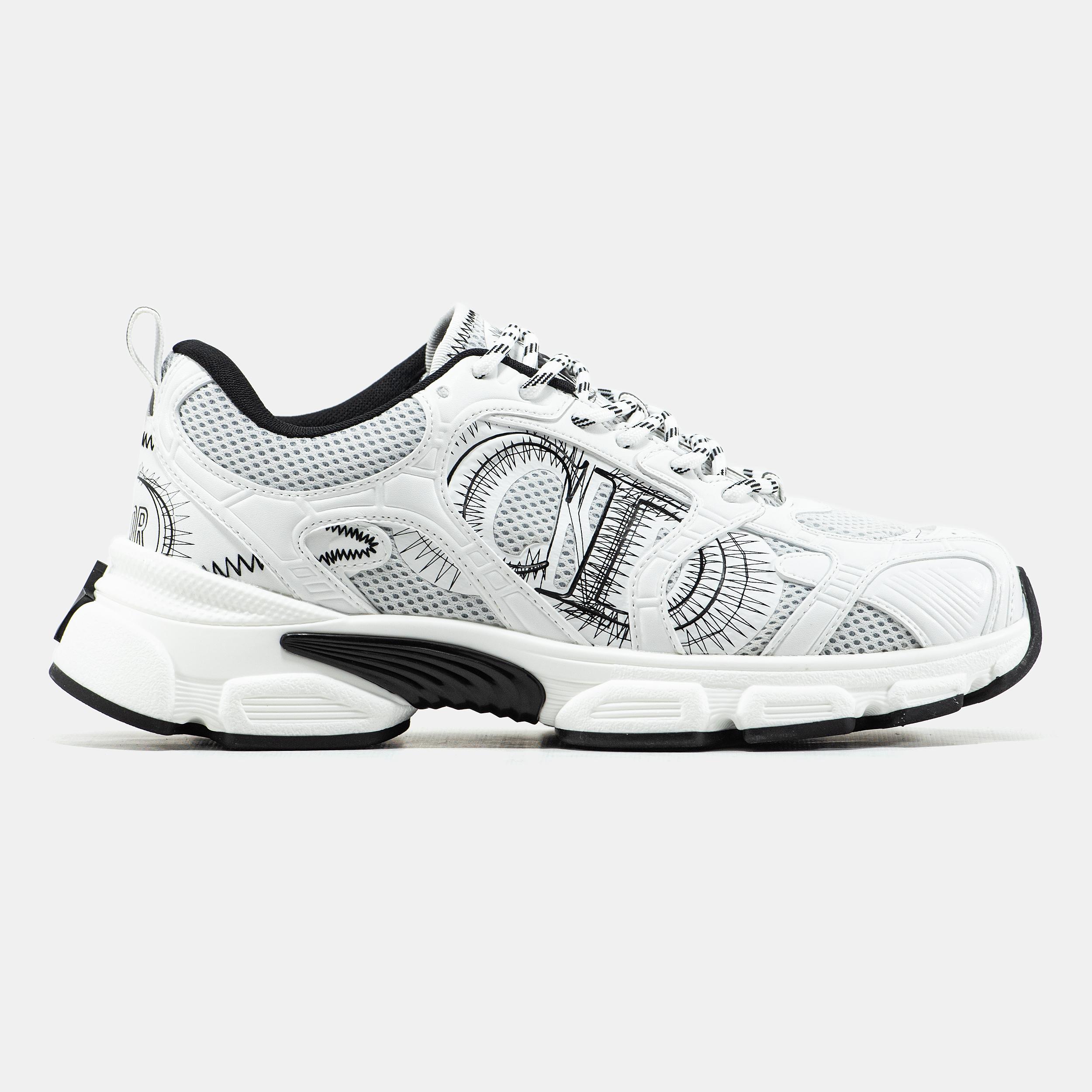 Dior Chrono Sneaker White Black - изображение 4