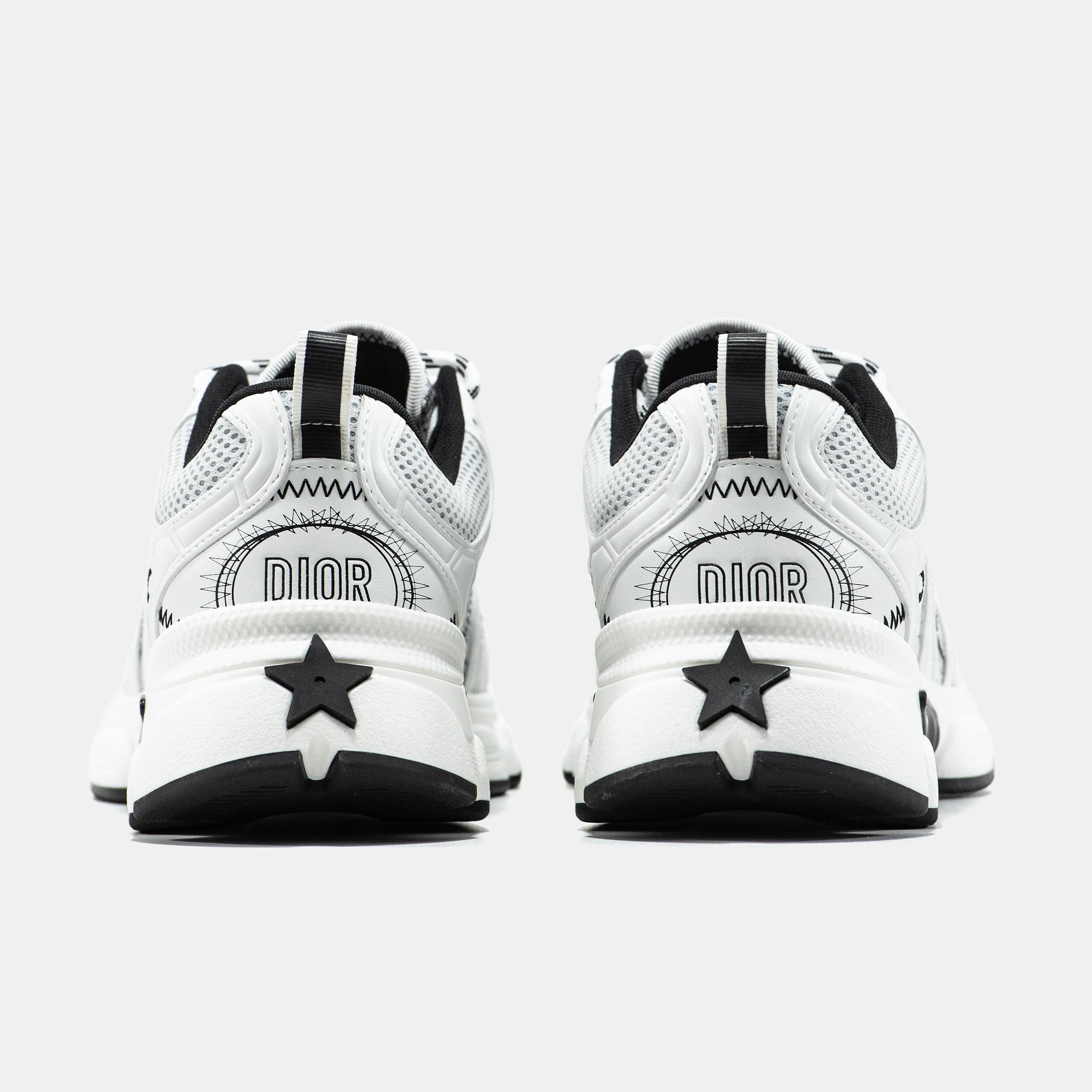 Dior Chrono Sneaker White Black - изображение 5