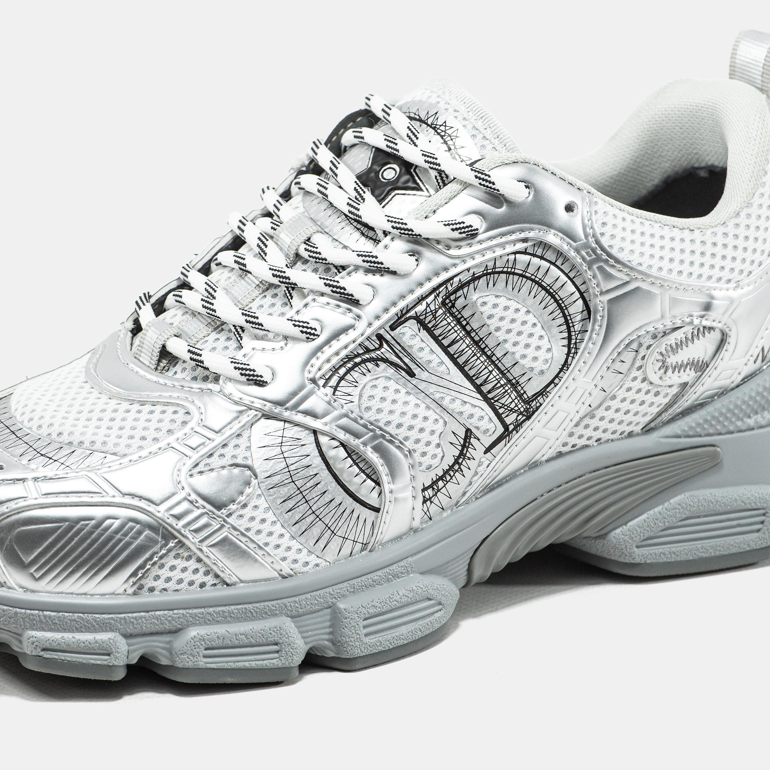 Dior Chrono Sneaker Silver Black - изображение 8