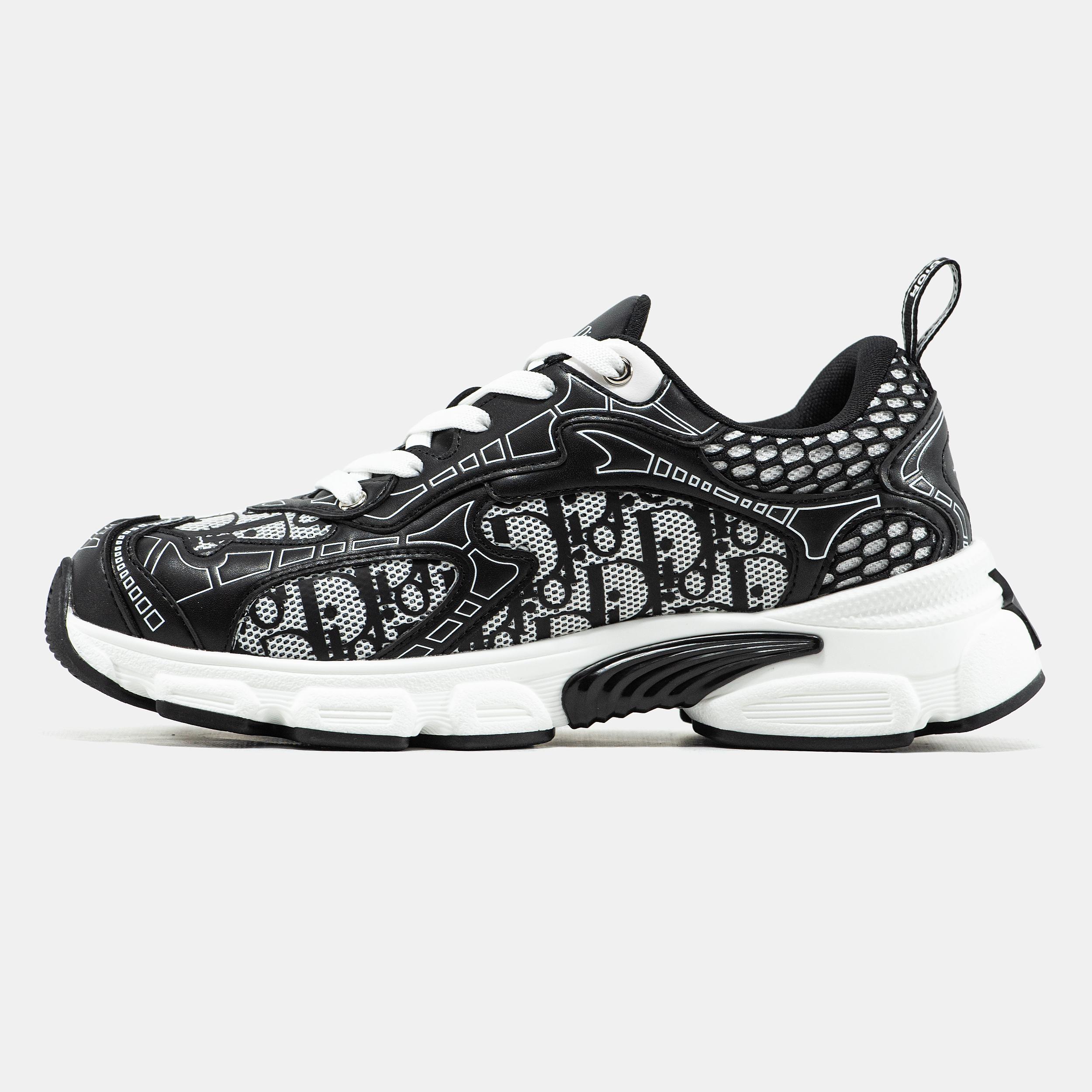 Dior Chrono Sneaker Black White - изображение 2