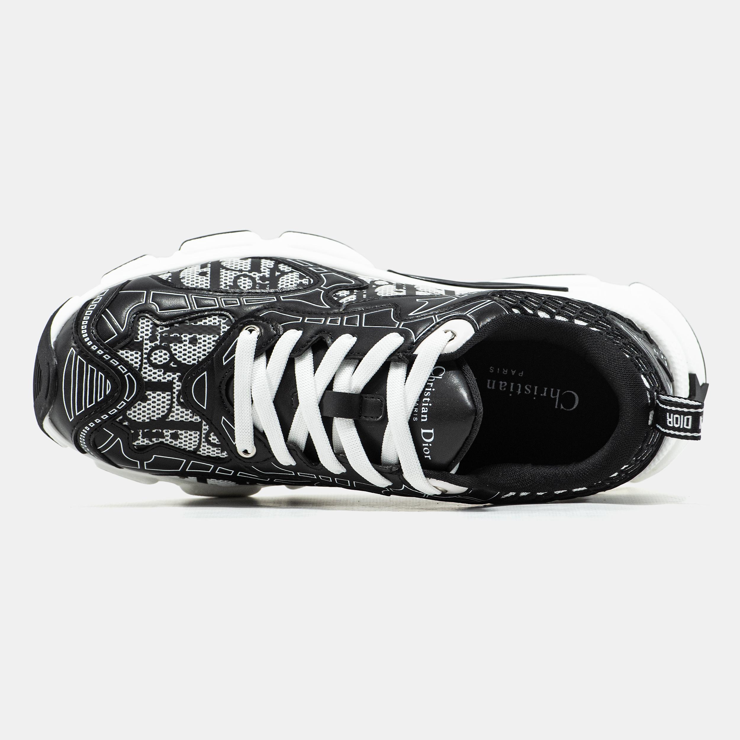 Dior Chrono Sneaker Black White - изображение 3