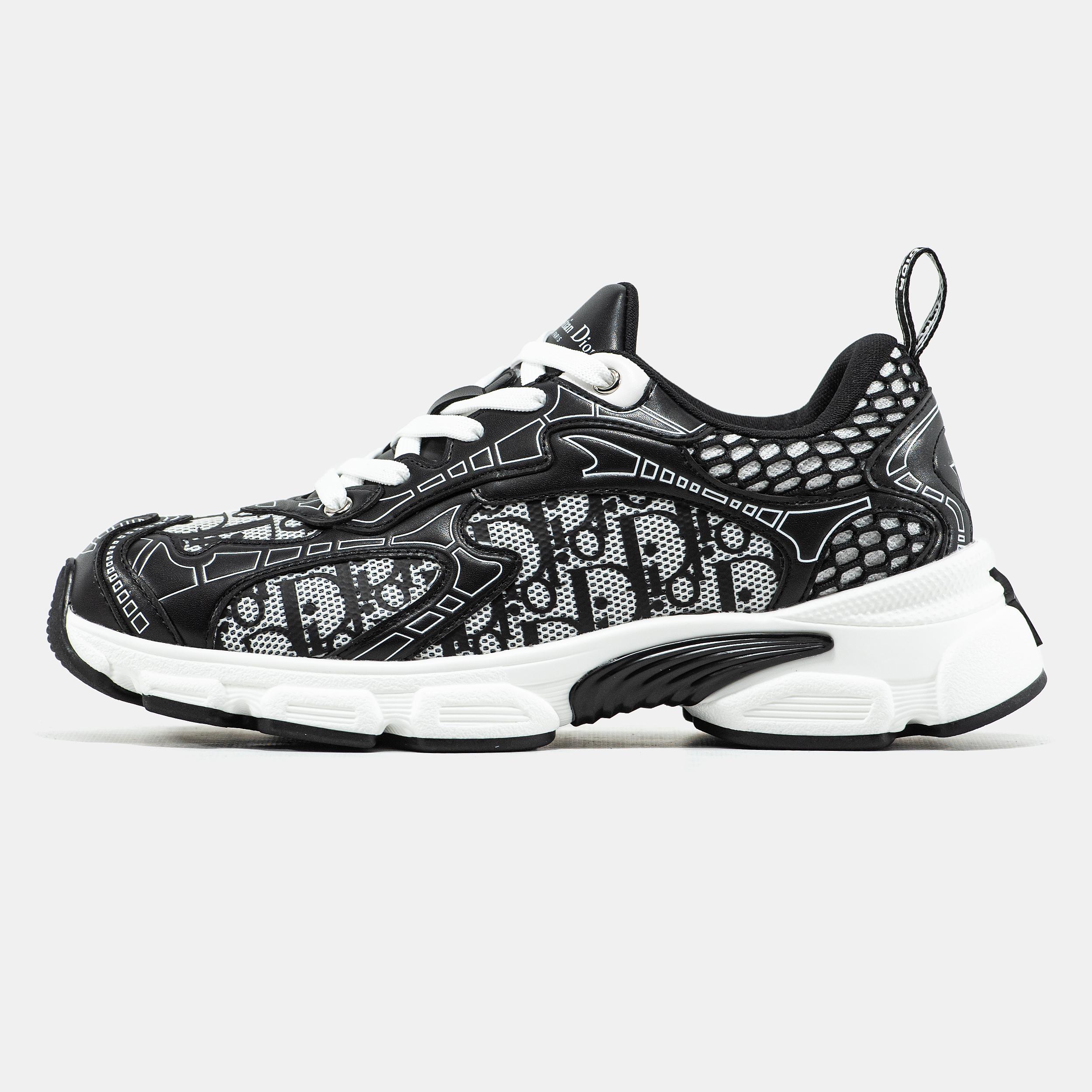 Dior Chrono Sneaker Black White