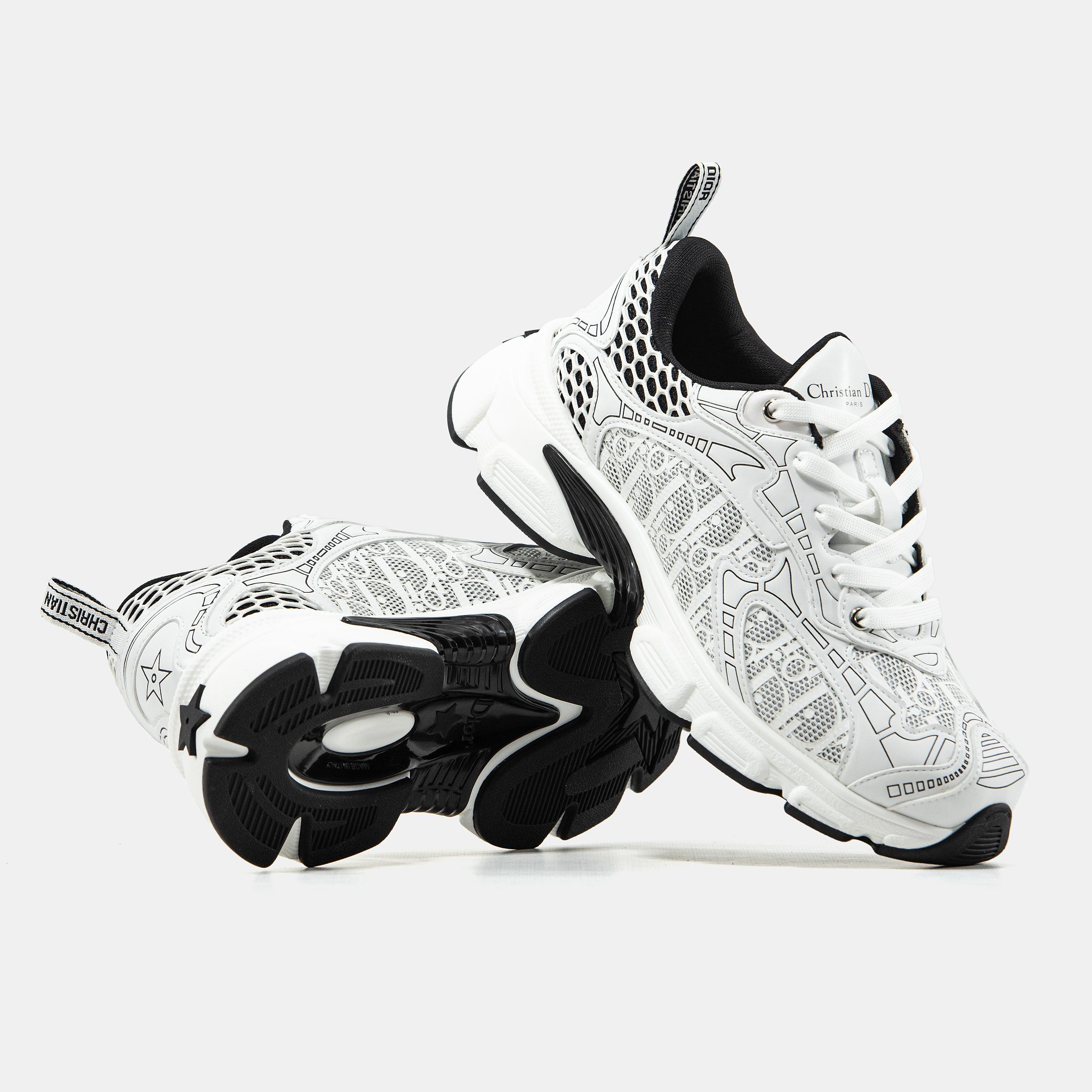Dior Chrono Sneaker Monogram White - изображение 7