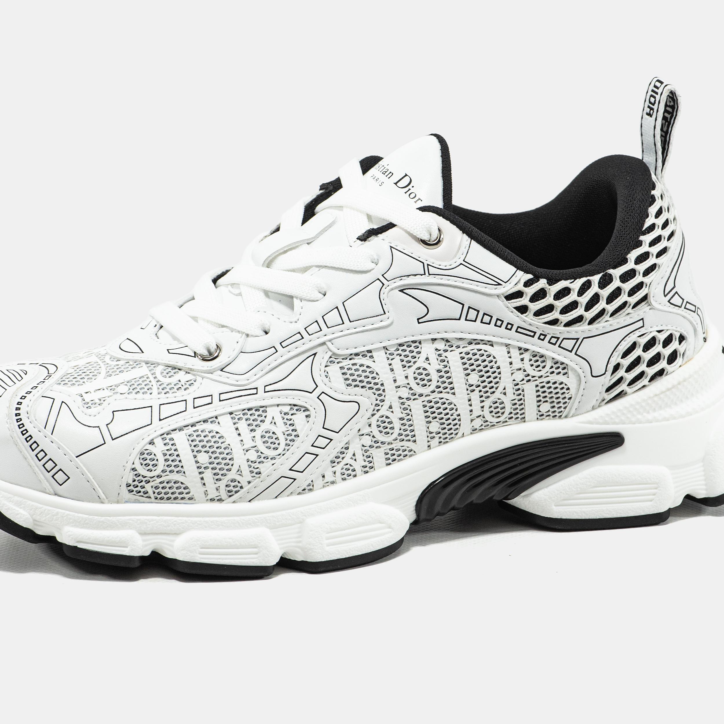 Dior Chrono Sneaker Monogram White - изображение 8