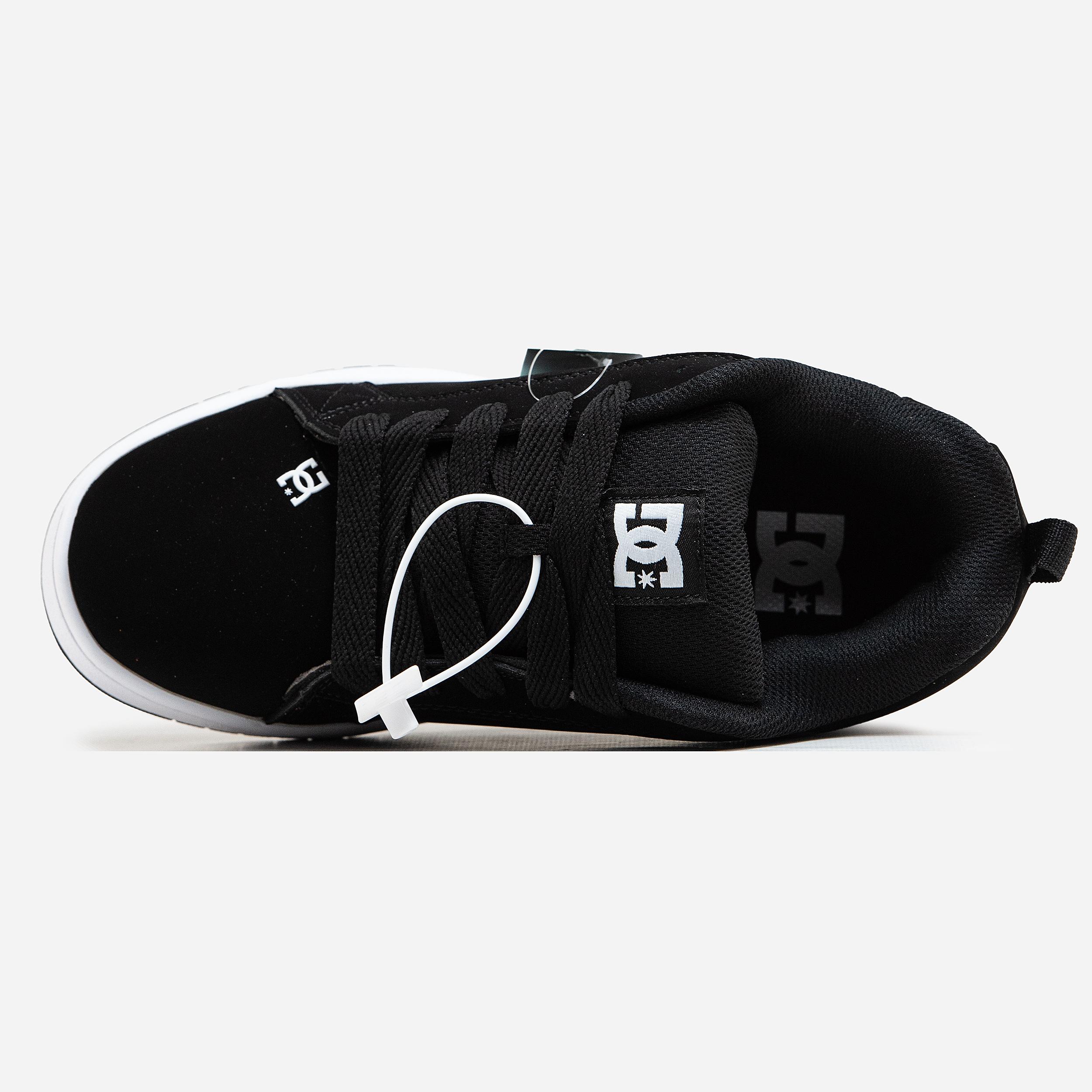 DC Shoes Court Graffik Black White - изображение 3