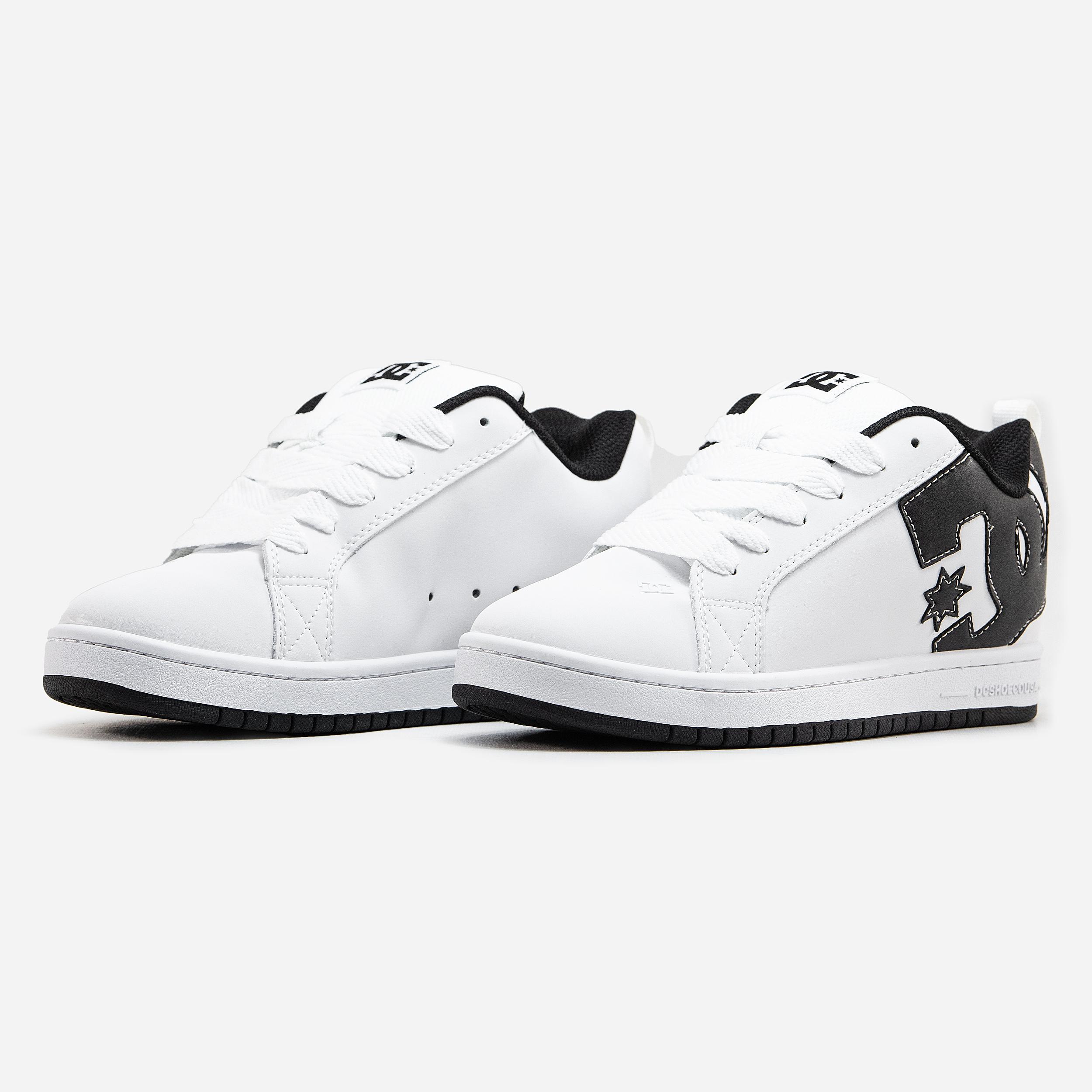 DC Shoes Court Graffik White Black - изображение 5