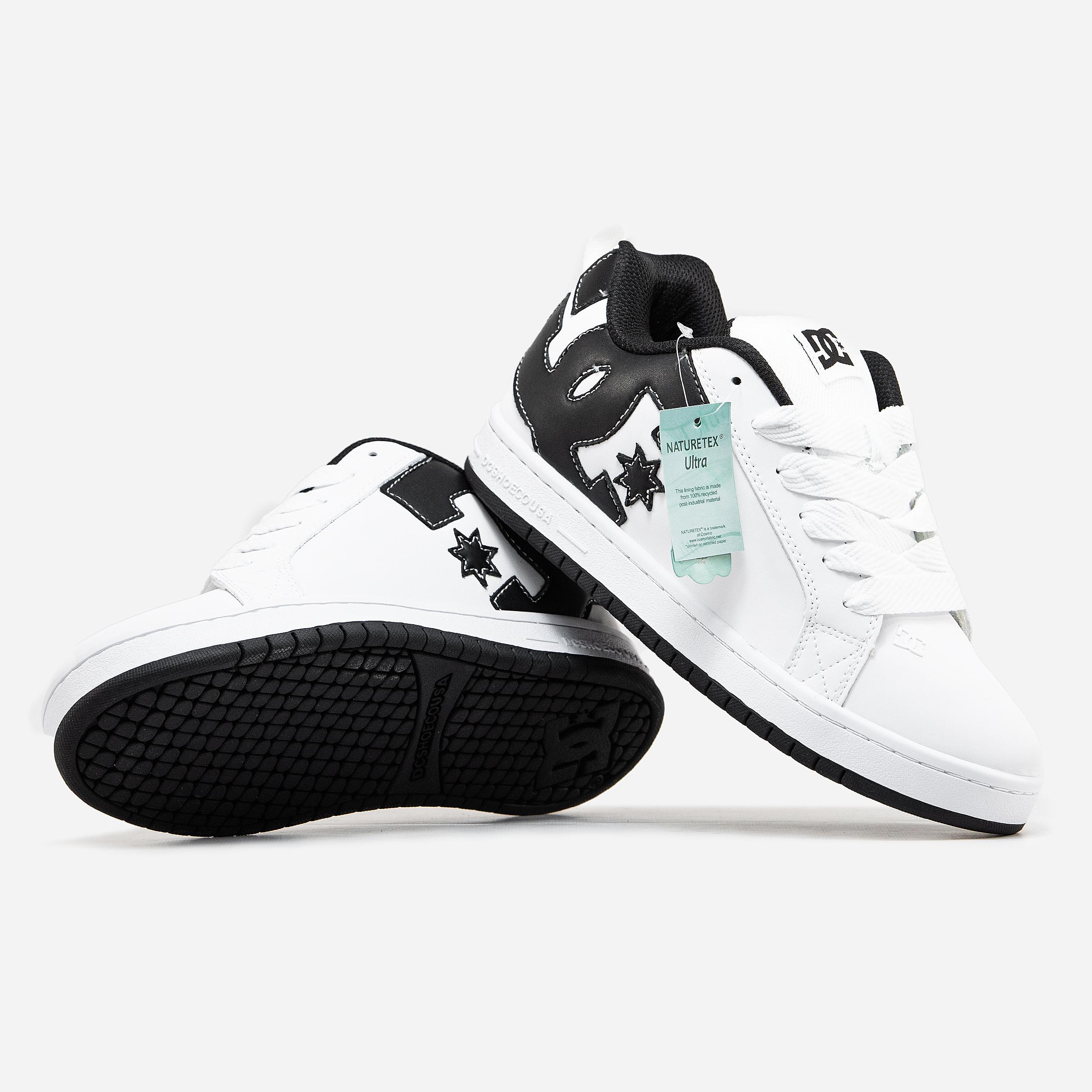 DC Shoes Court Graffik White Black - изображение 6