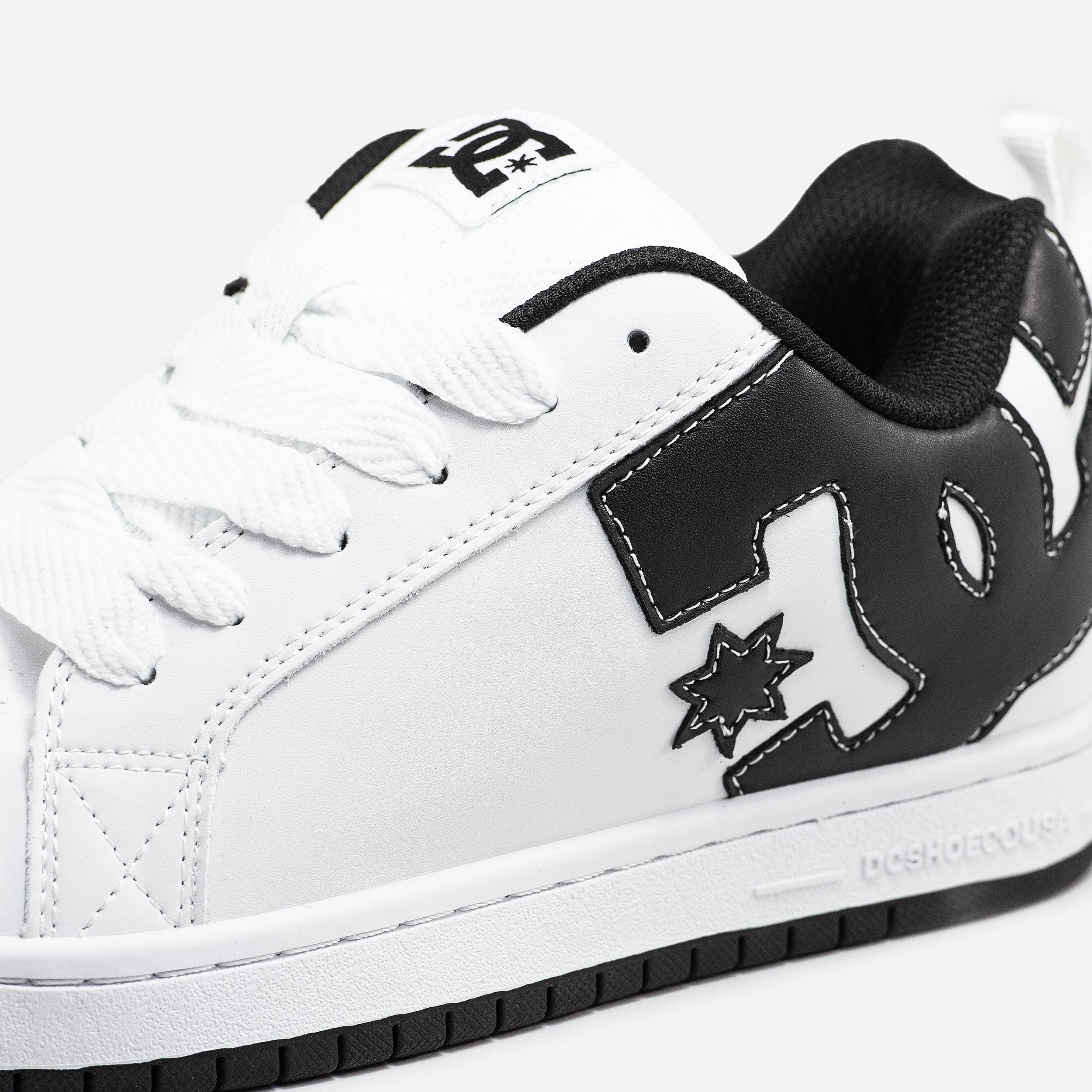 DC Shoes Court Graffik White Black - изображение 7